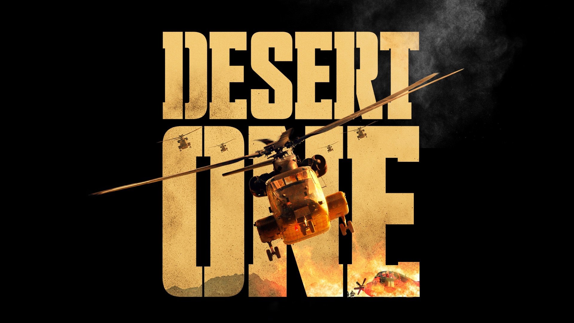 Backdrop for Desert One