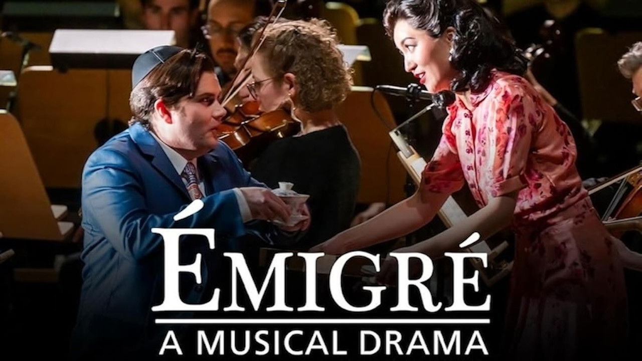 Backdrop for Émigré: A Musical Drama with the NY Philharmonic