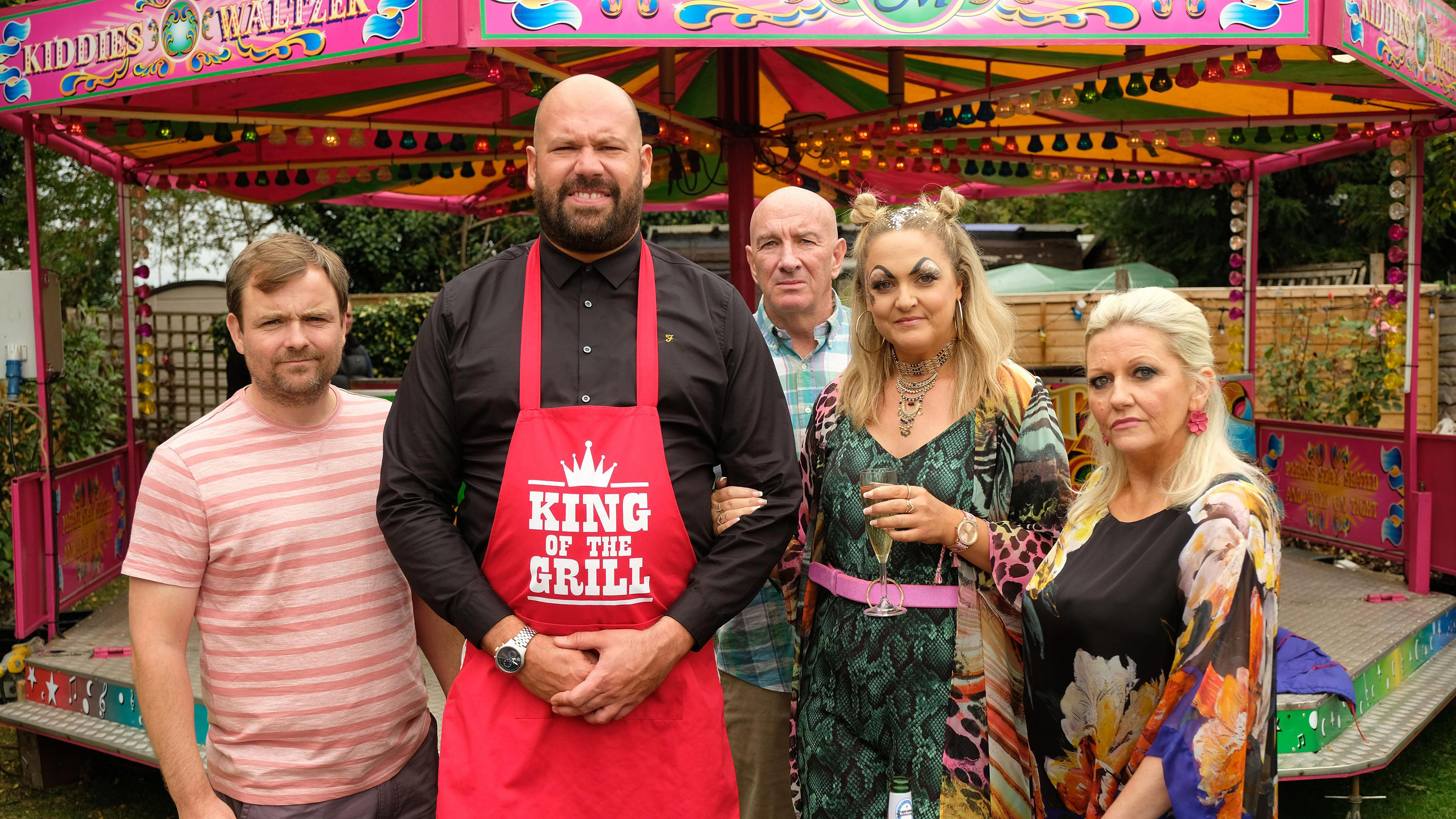 Backdrop for King Gary