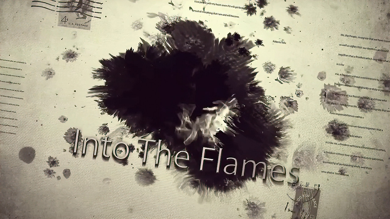 Backdrop for Into the Flames