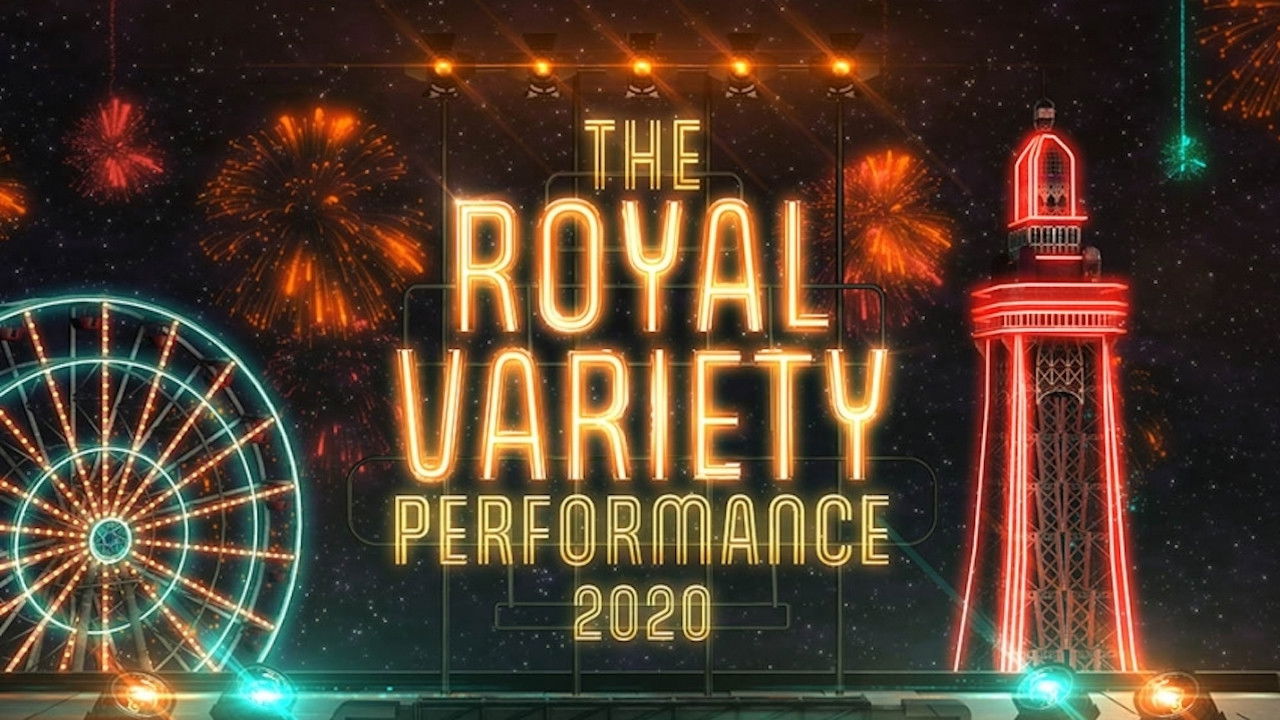 Backdrop for Royal Variety Performance 2020