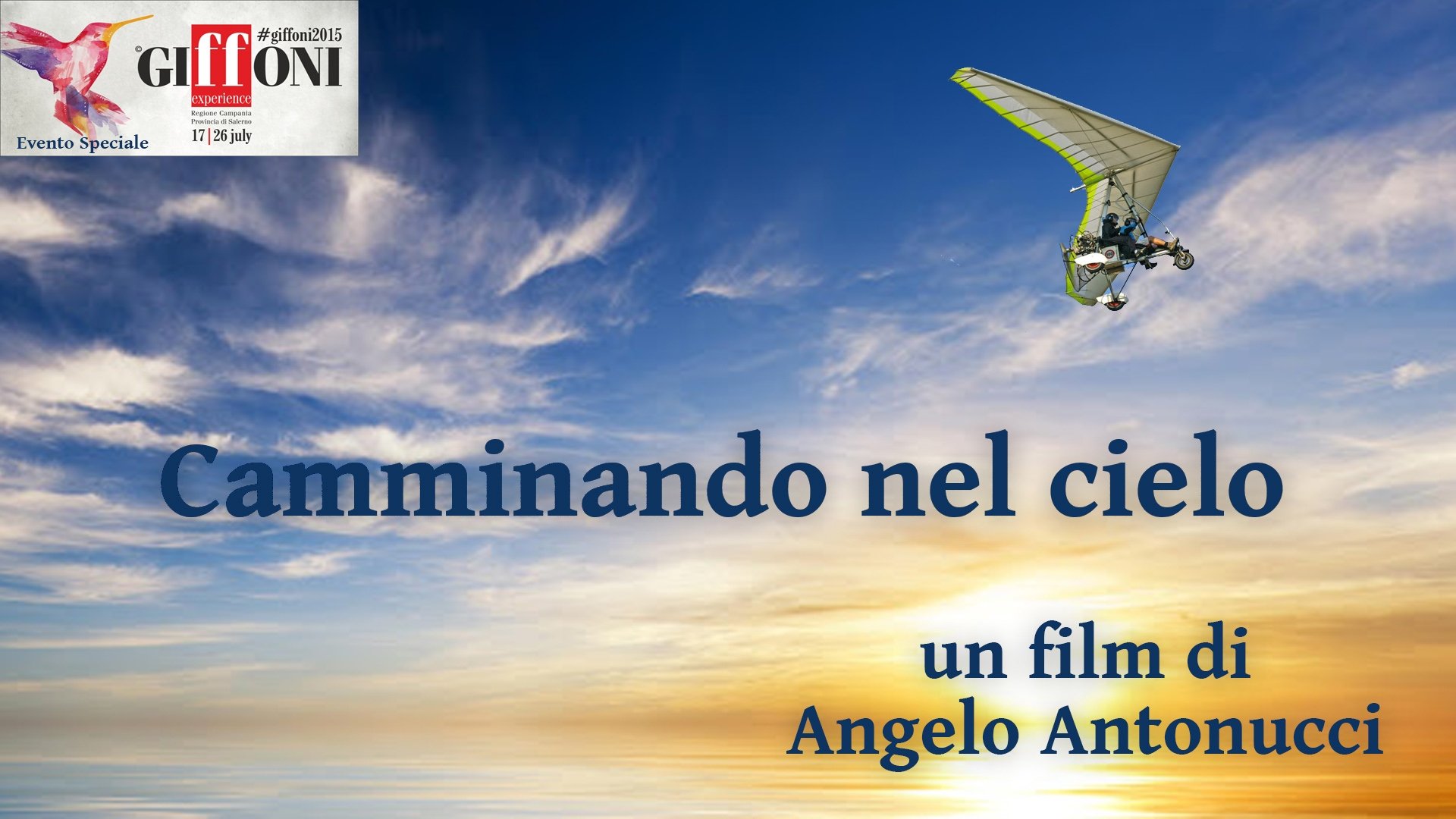 Backdrop for Camminando nel cielo
