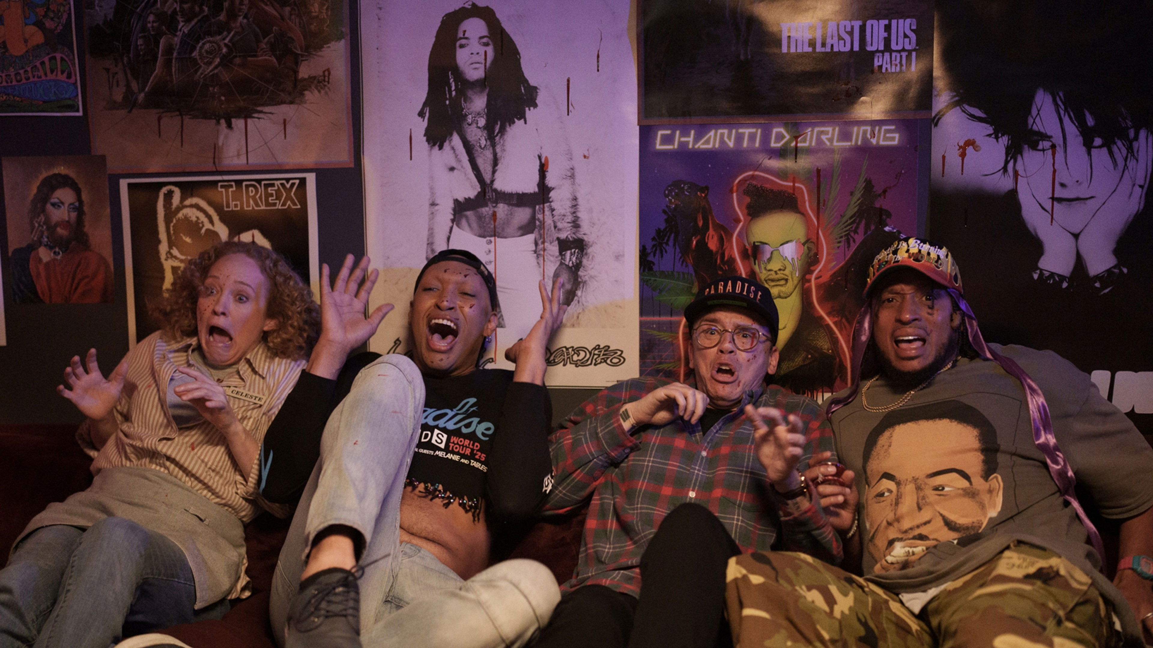 Backdrop for Paradise Records