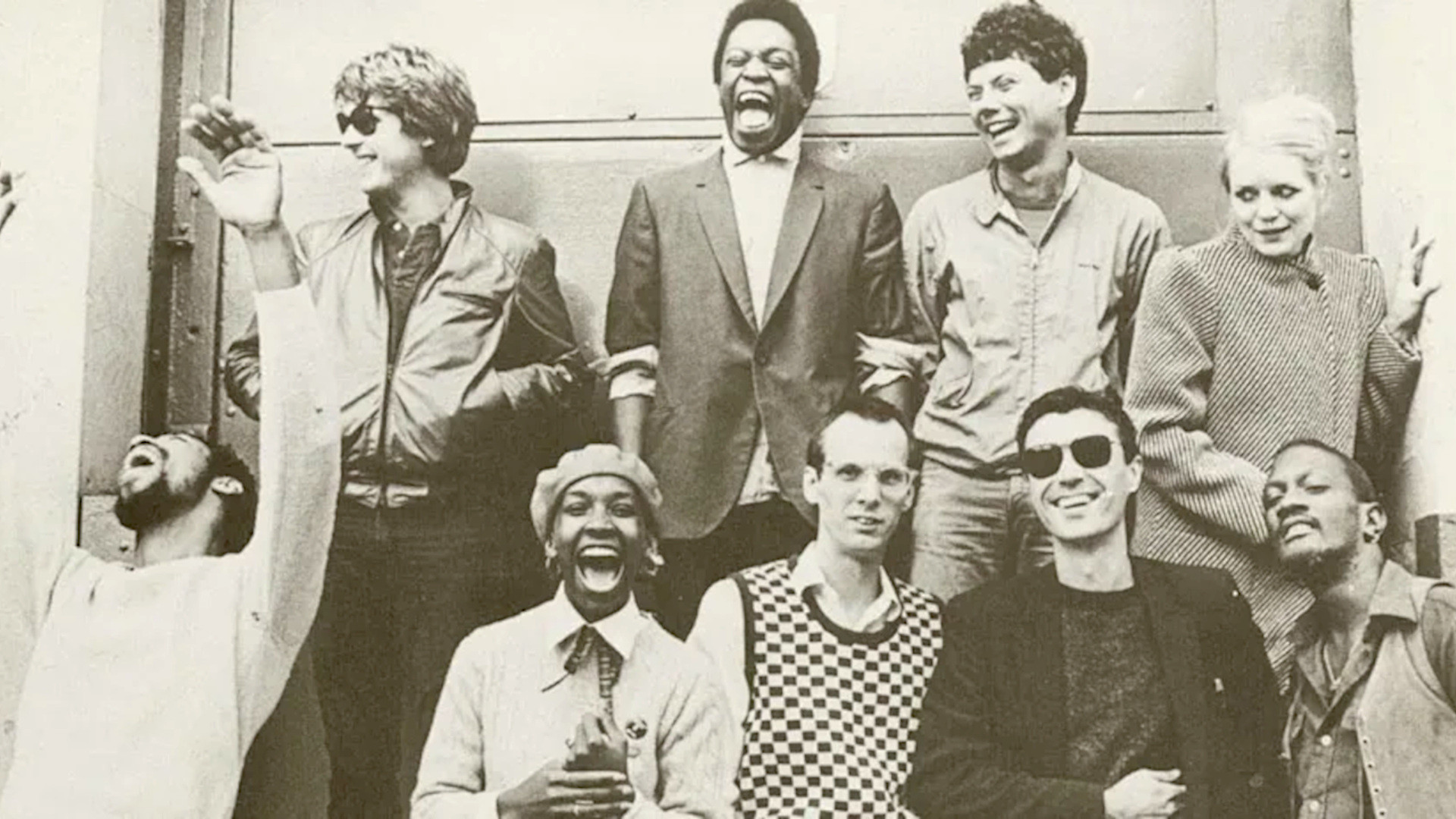 Backdrop for Talking Heads: Rock Pop in Concert