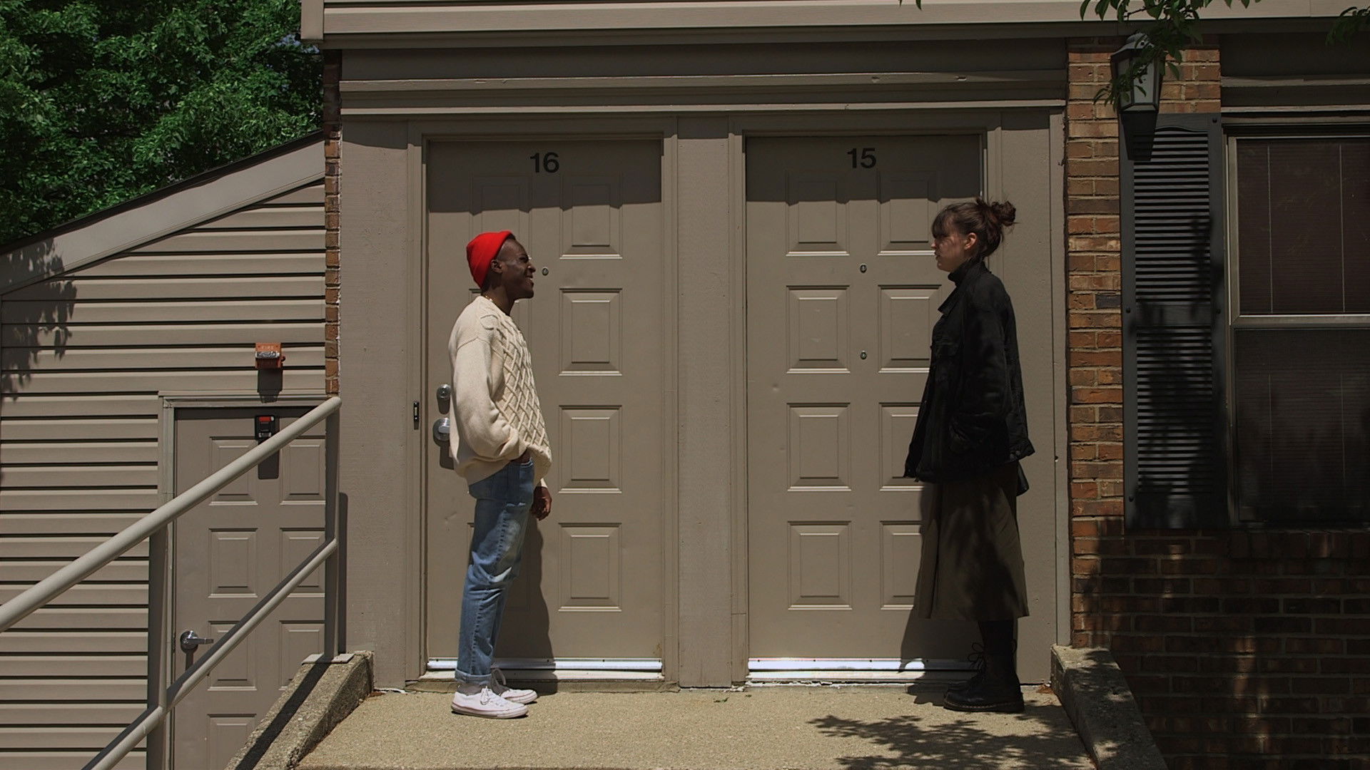 Backdrop for We Live Alone