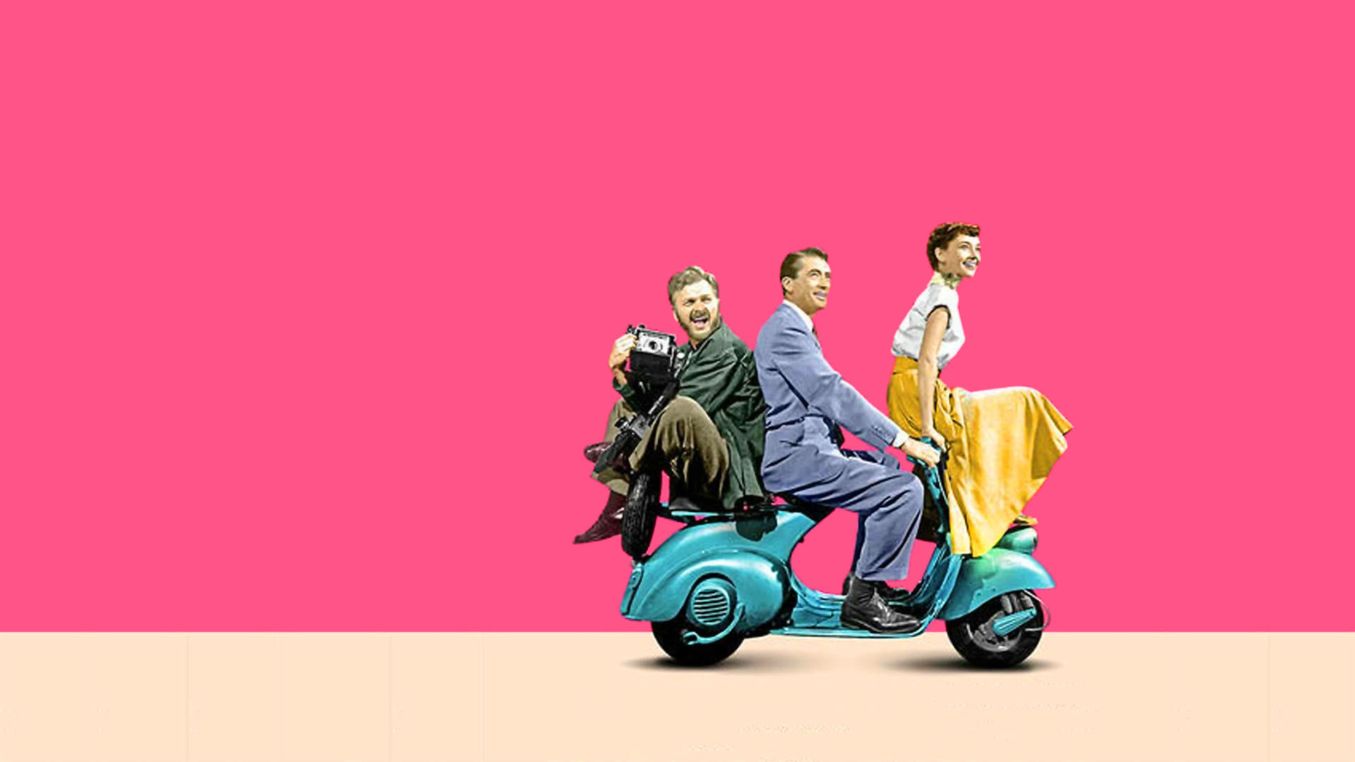 Backdrop for Roman Holiday