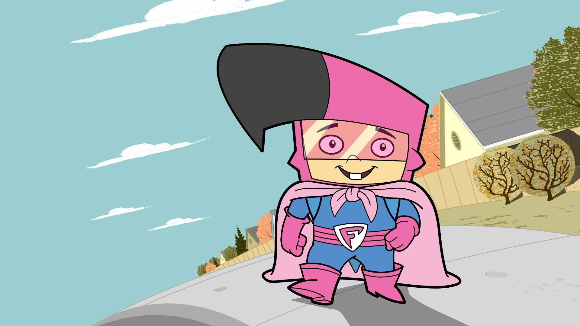 Backdrop for Captain Flamingo