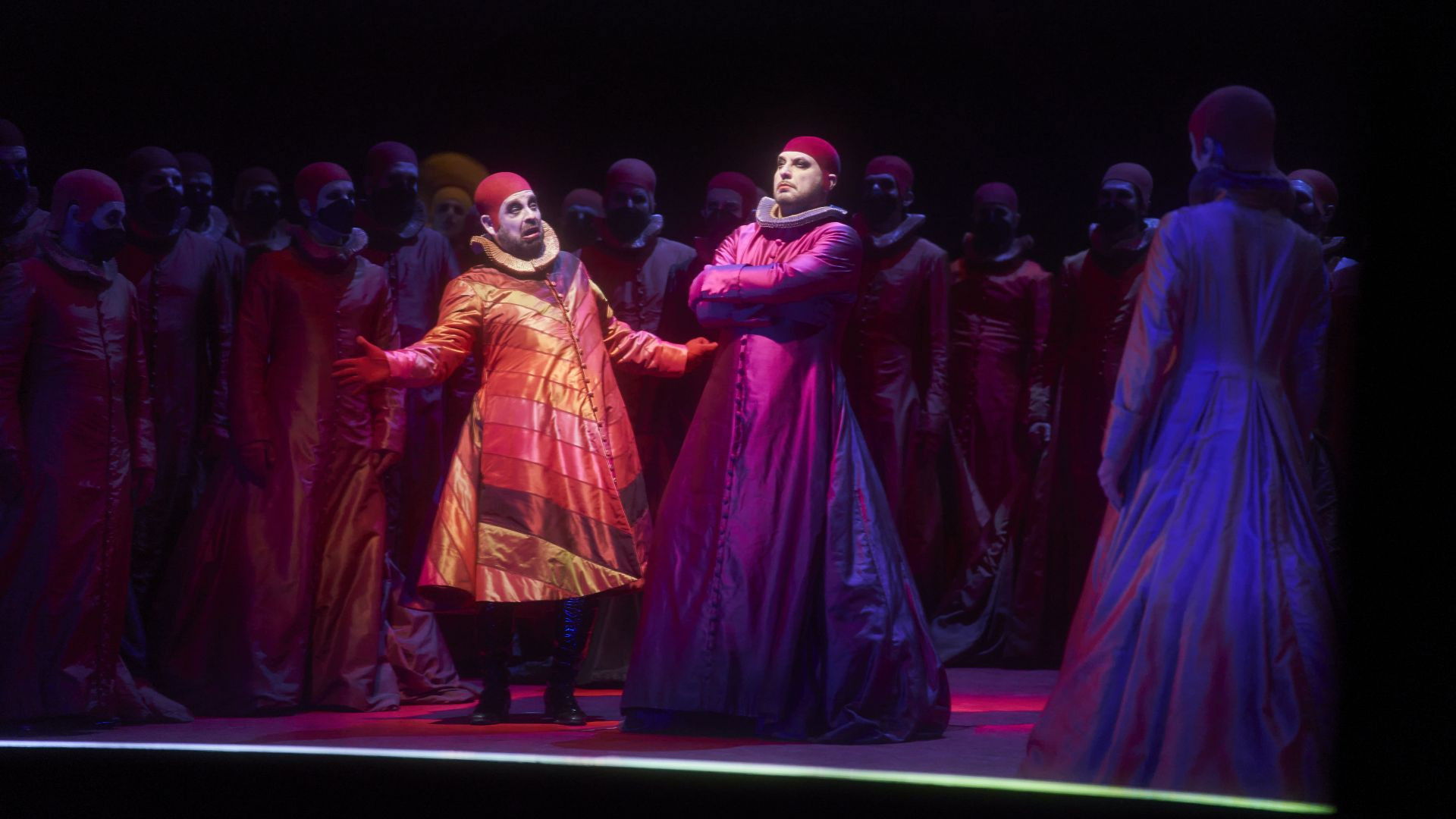 Backdrop for Rigoletto