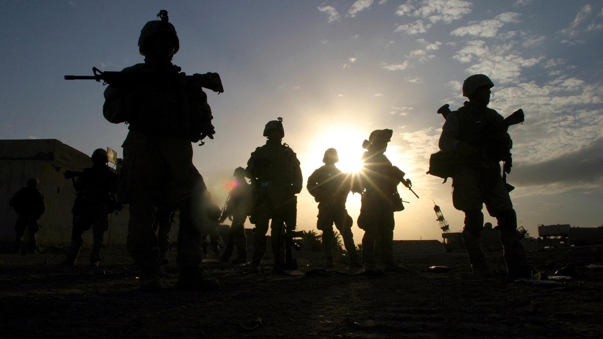 Backdrop for The Last 600 Meters: The Battles of Najaf and Fallujah