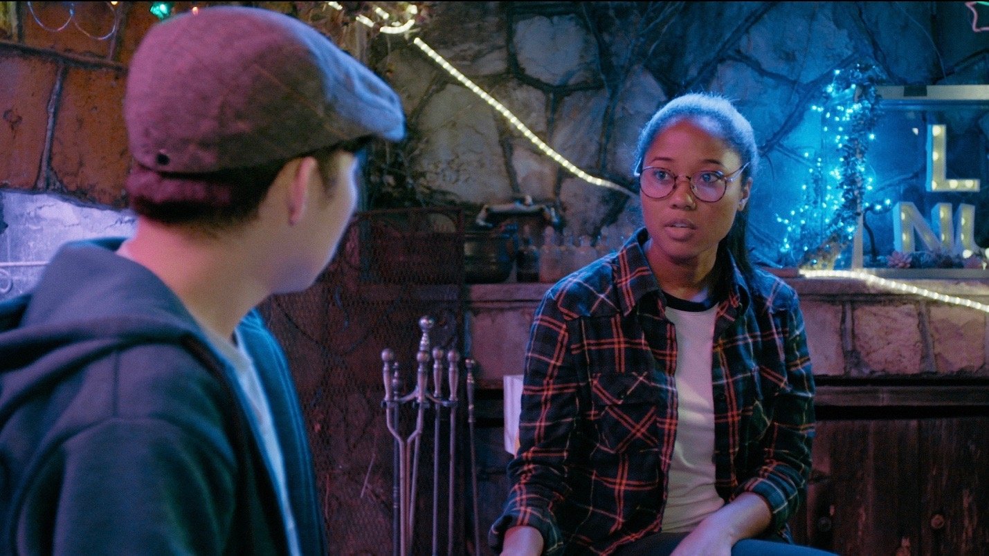 Backdrop for Microwave