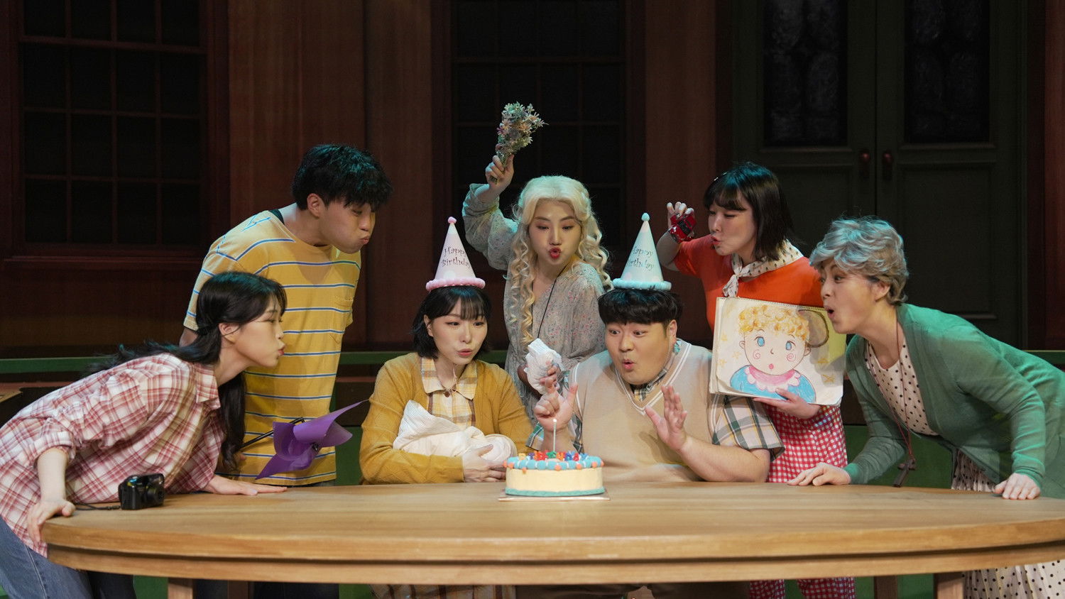 Backdrop for LUCAS: The Musical Live