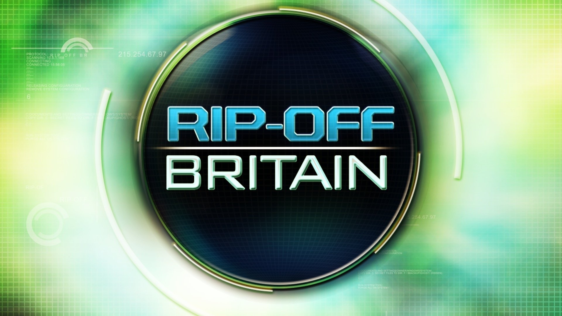 Backdrop for Rip Off Britain