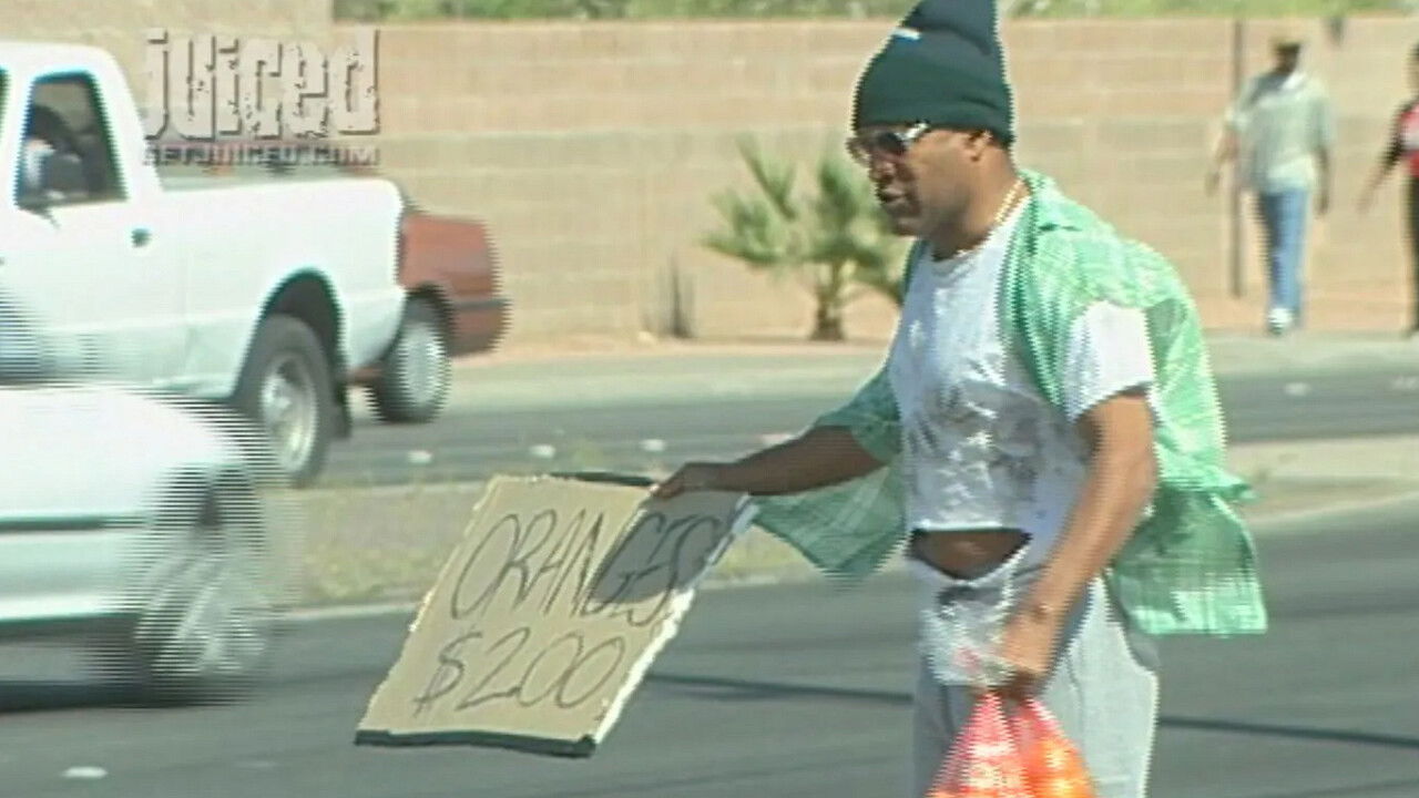 Backdrop for Juiced with O.J. Simpson