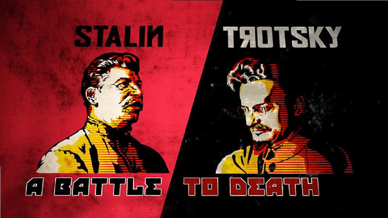 Backdrop for Stalin - Trotsky: A Battle to Death