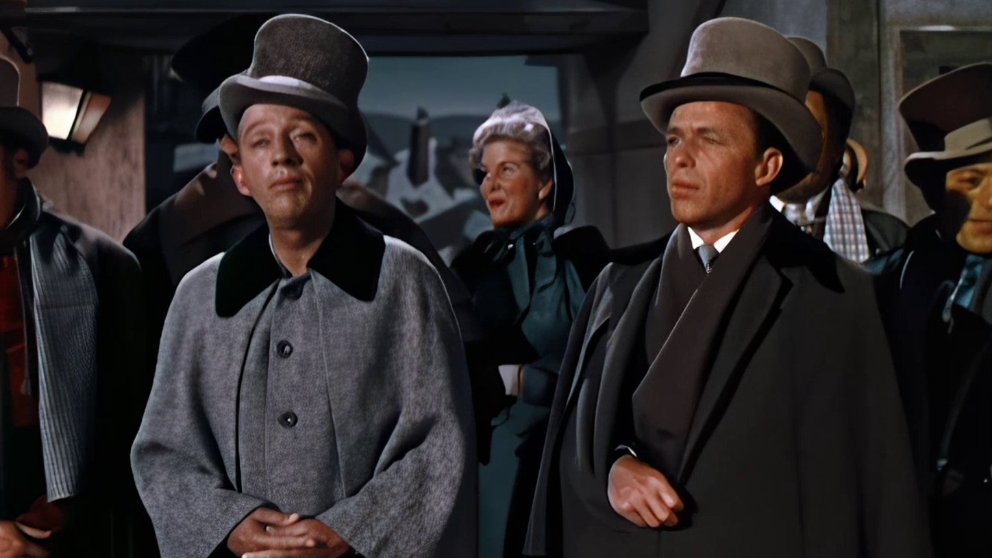 Backdrop for Happy Holidays with Bing and Frank