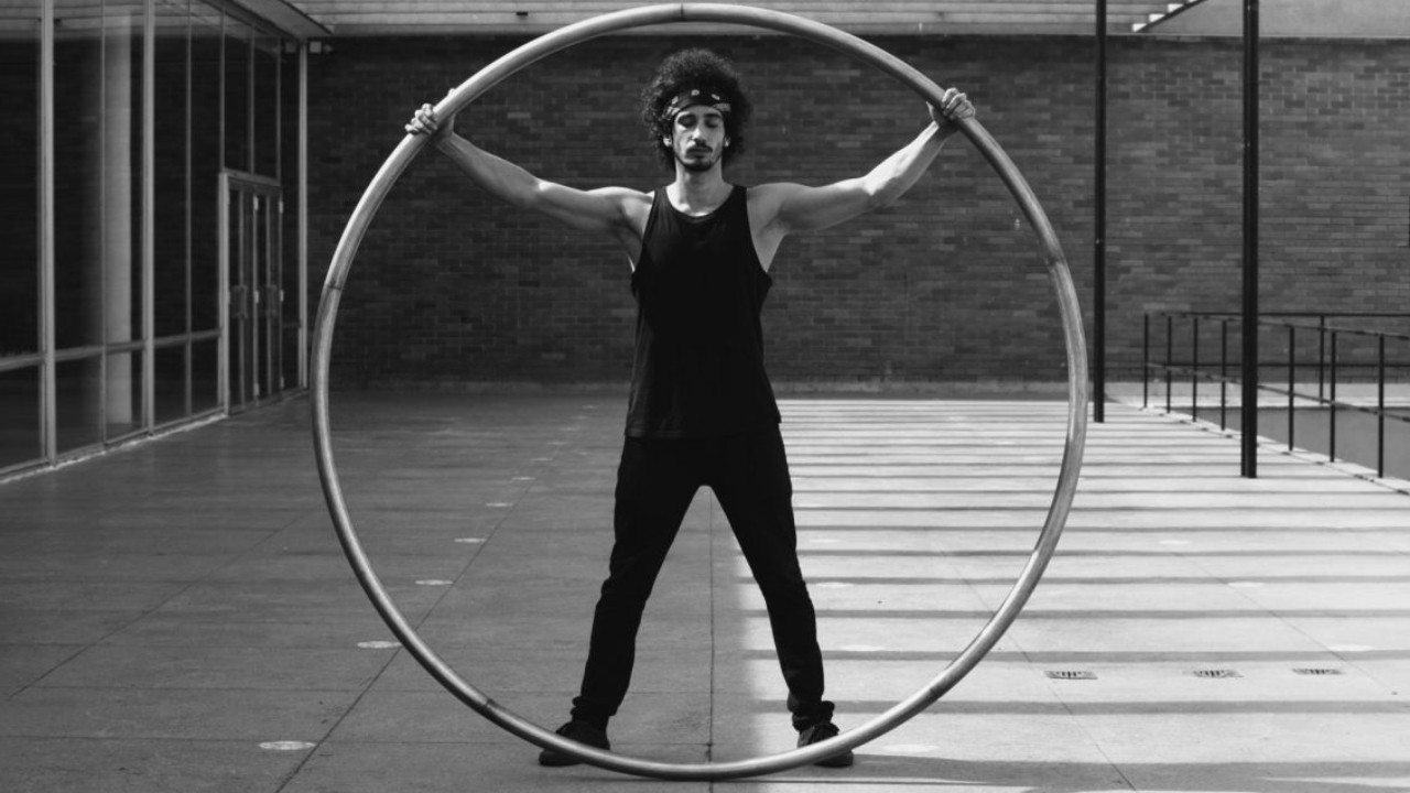 Backdrop for Umana Divina Geometria