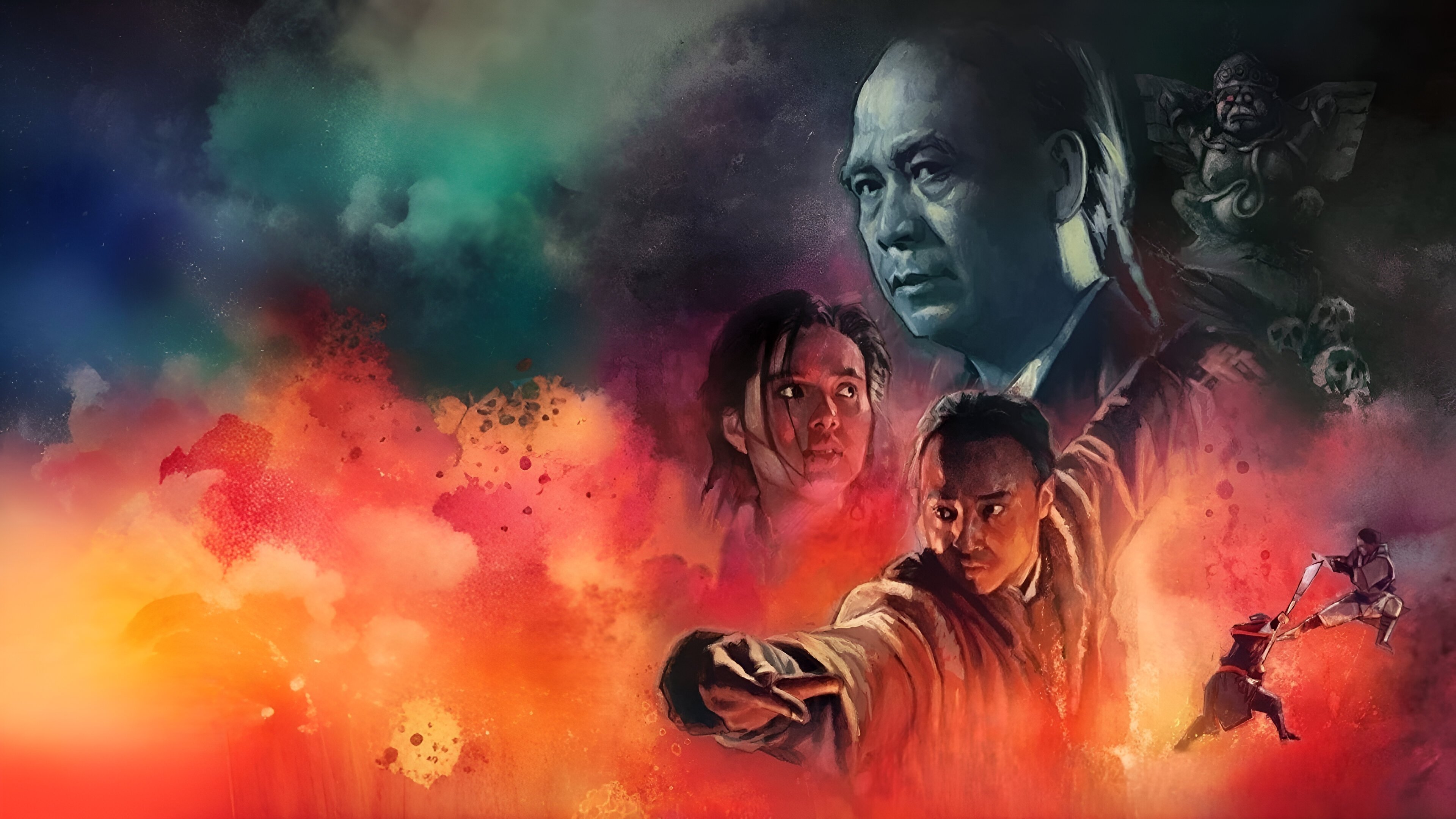 Backdrop for Burning Paradise