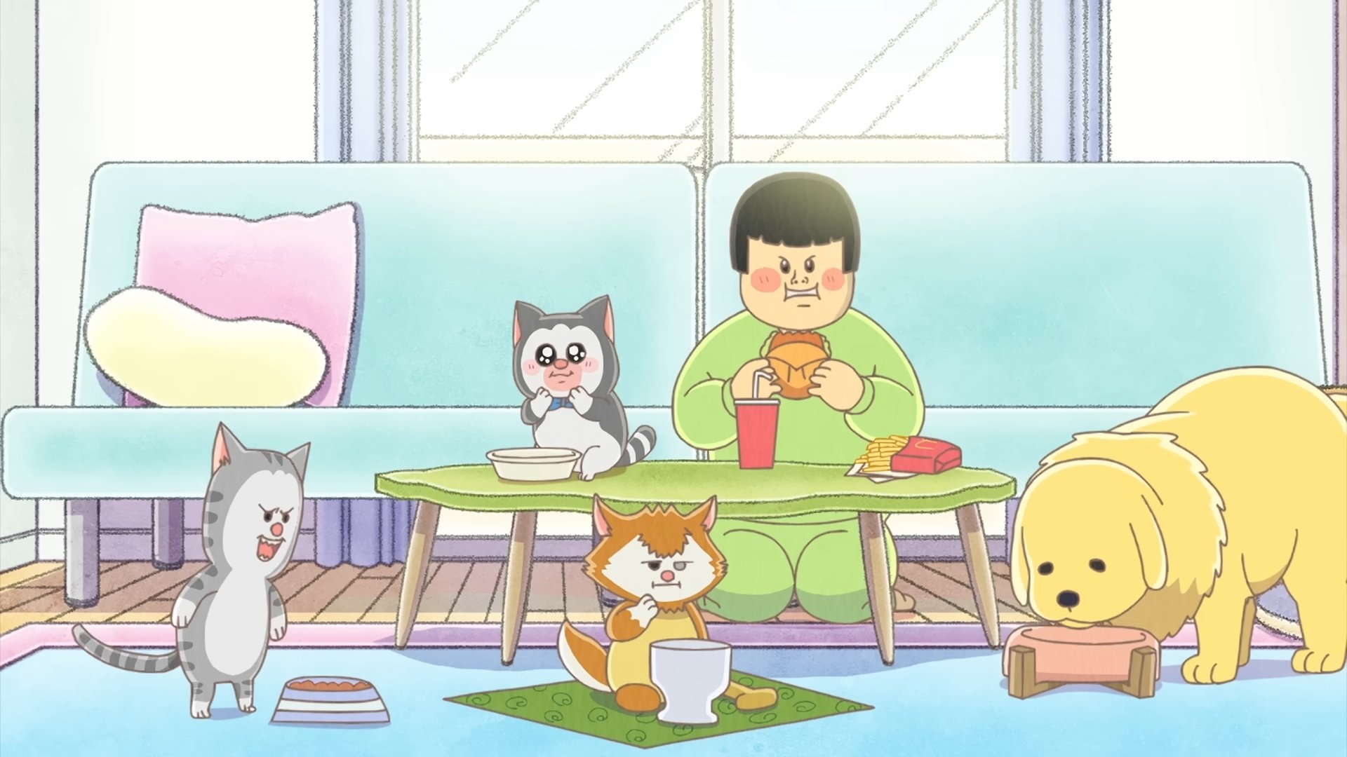 Backdrop for Mamekichi Mameko – The Daily Life of a NEET