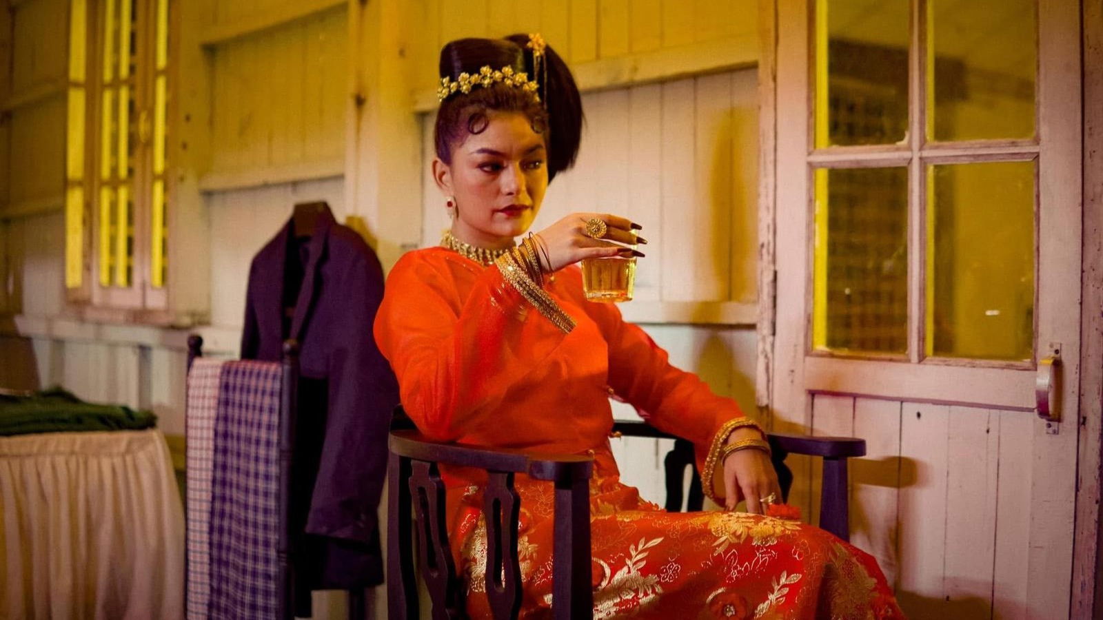 Backdrop for Thabin The Mya Hnin Si - The Beginning