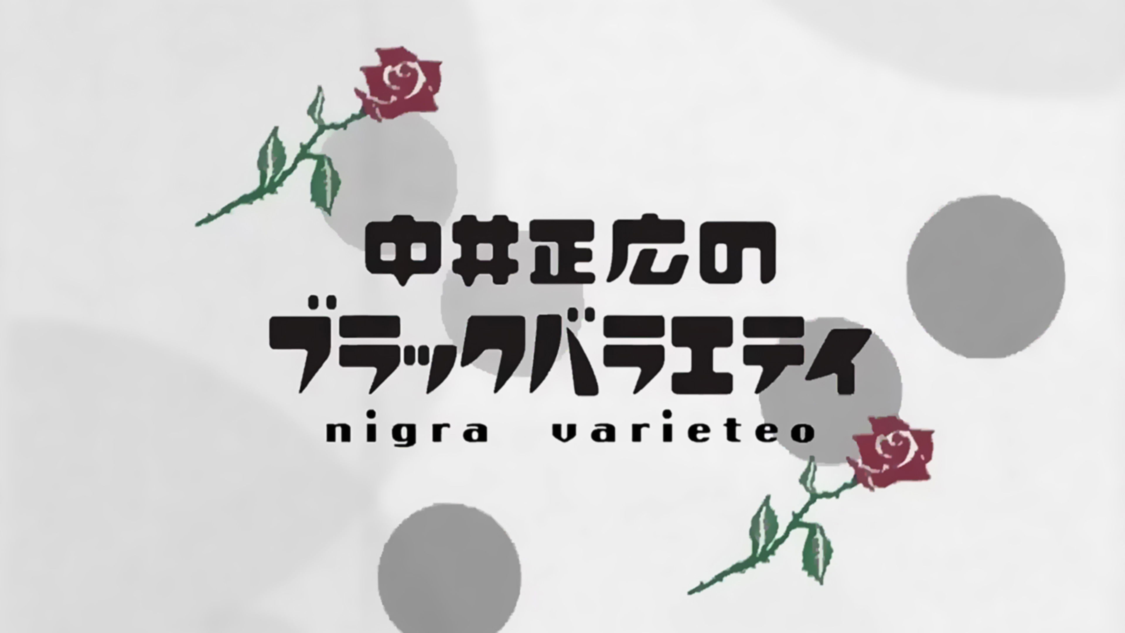 Backdrop for Nakai Masahiro no Black Variety