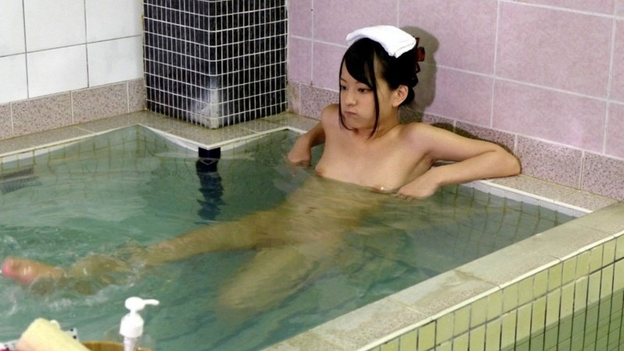 Backdrop for MIAD-998 Adhesion!Only Daughter To Do The Washing Body Operating Plate ○ District Last Yoon With Bathhouse AbeMikako