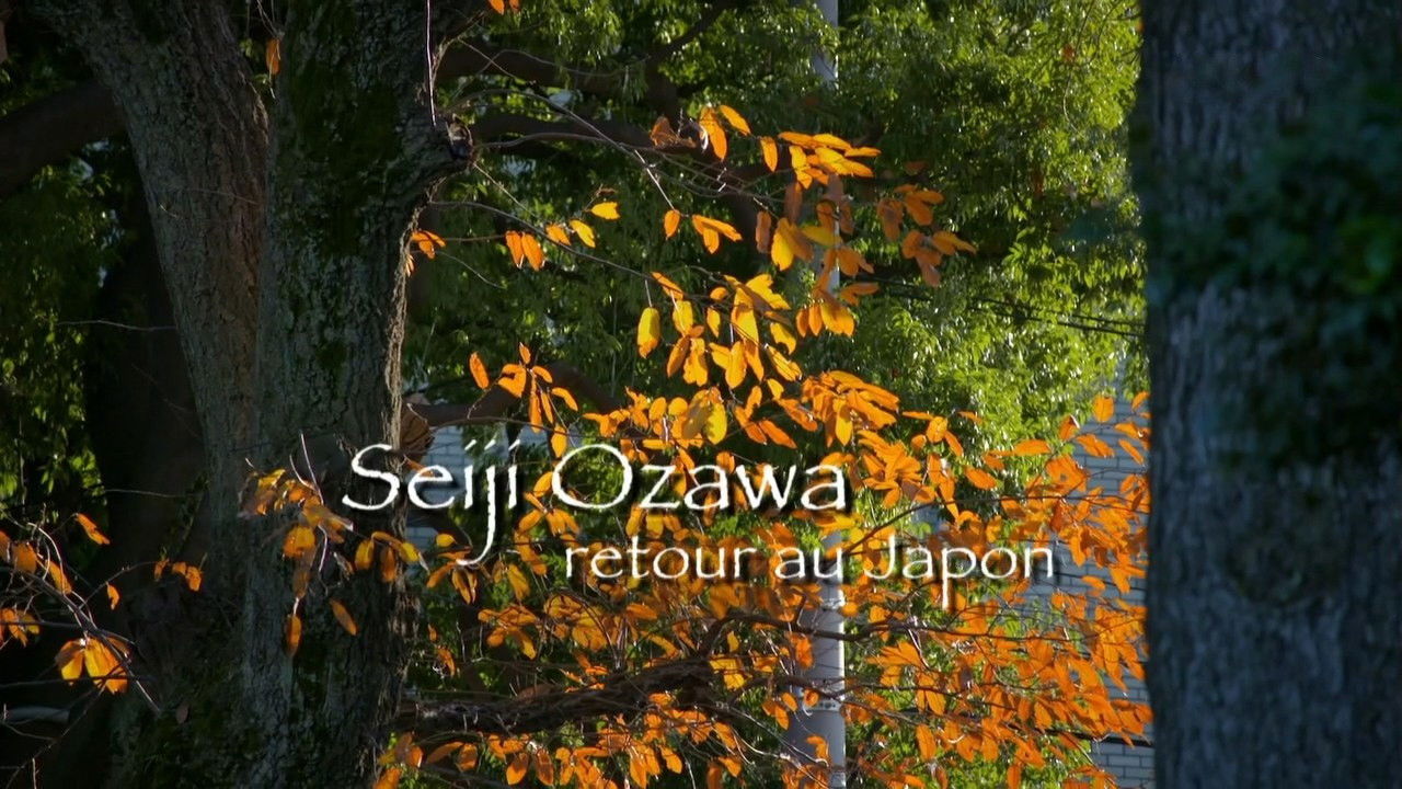 Backdrop for Seiji Ozawa — Back to Japan