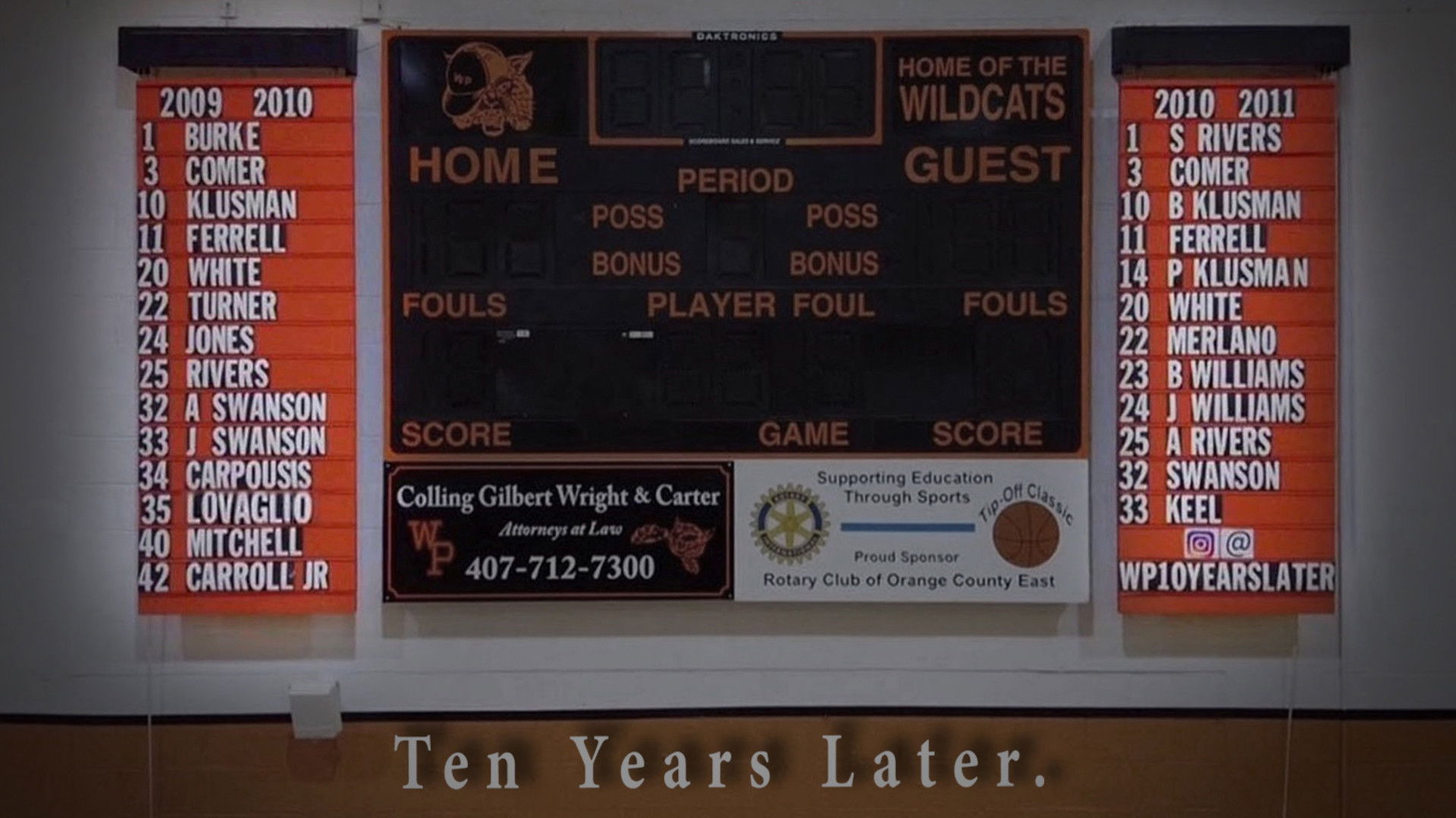 Backdrop for Winter Park - Ten Years Later