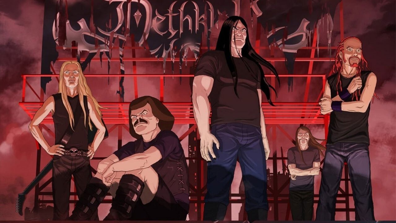 Backdrop for Metalocalypse