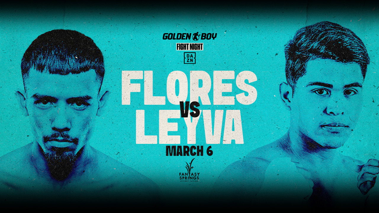 Backdrop for Manuel Flores vs.  Jorge Leyva