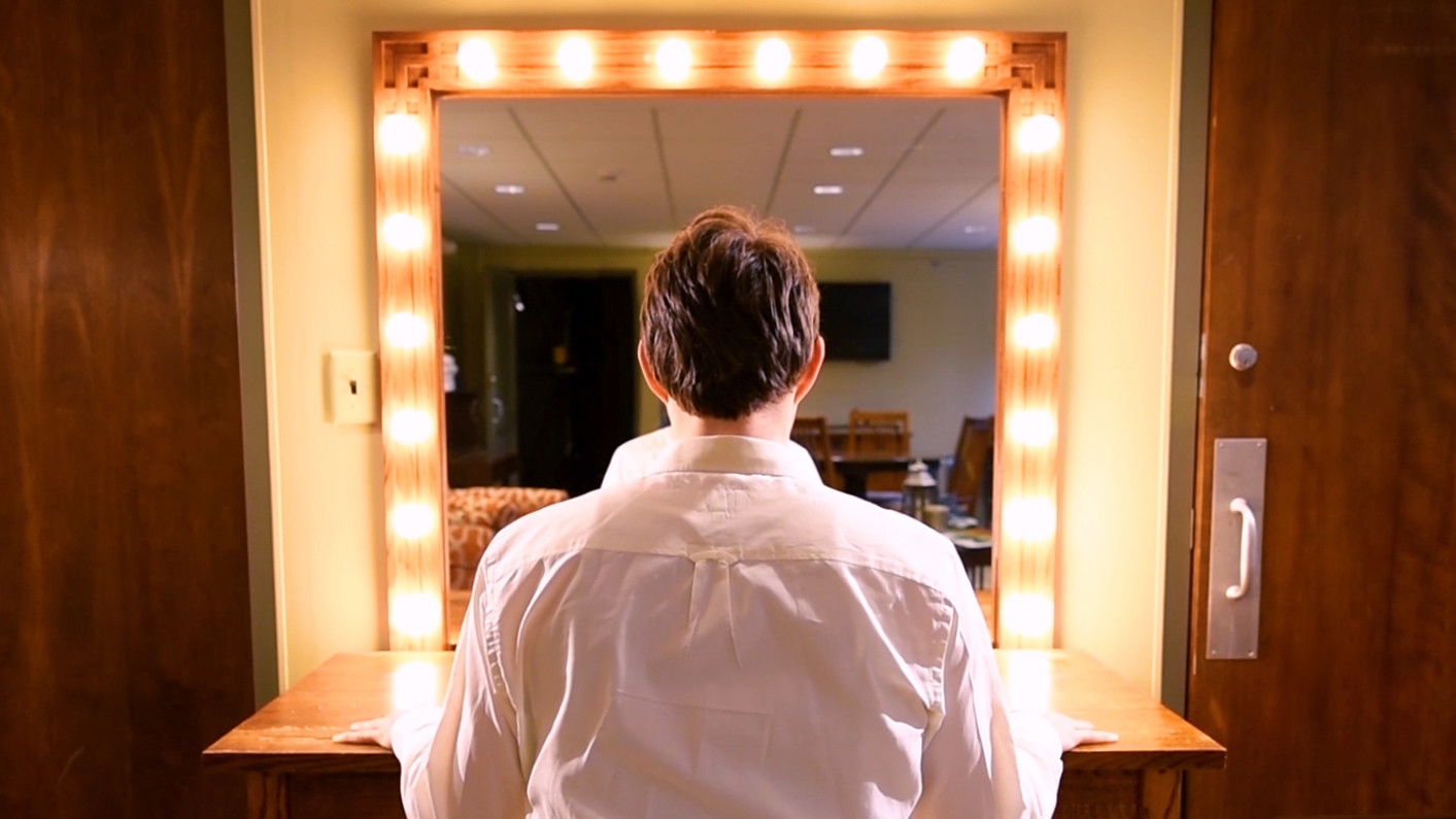 Backdrop for Opening Night