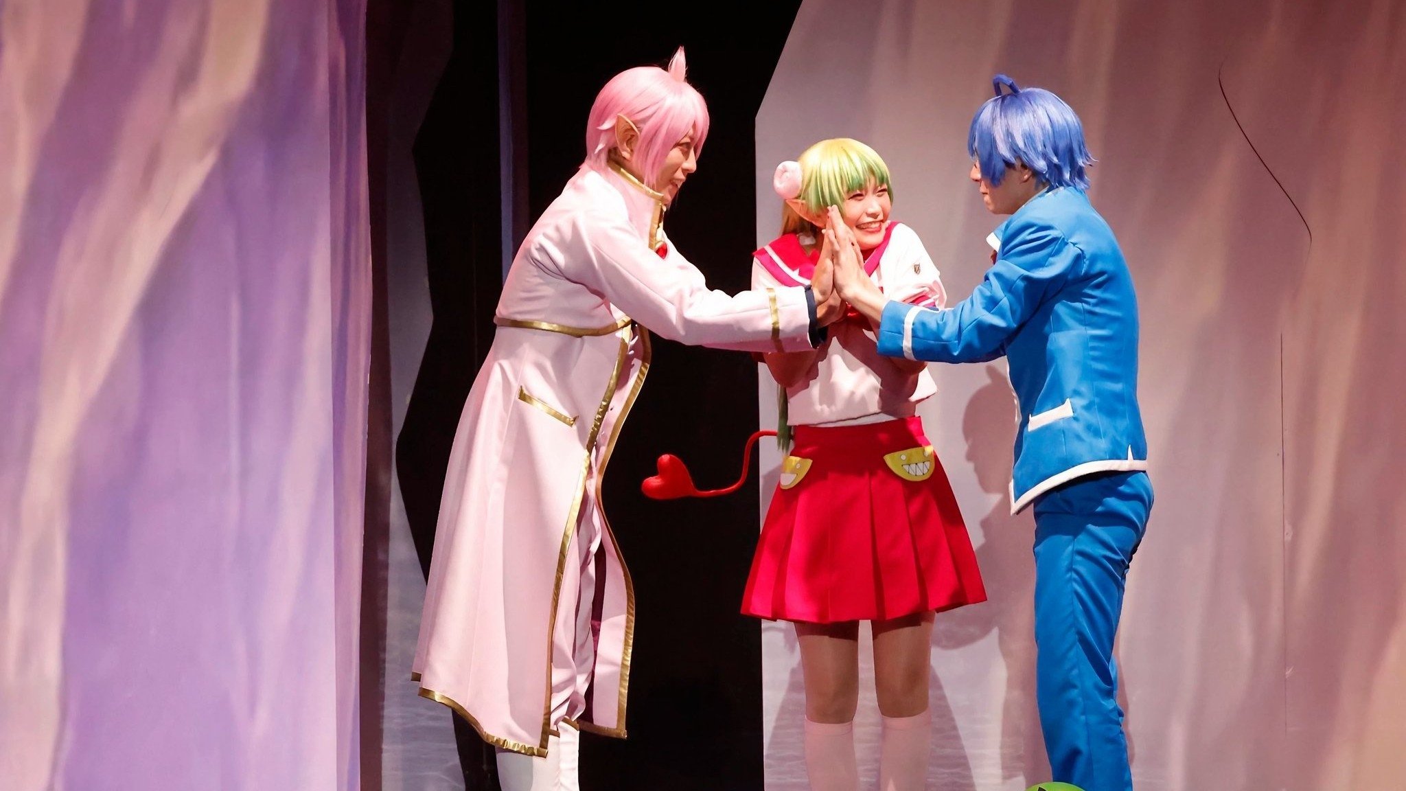 Backdrop for Welcome to Demon School! Iruma-kun THE STAGE