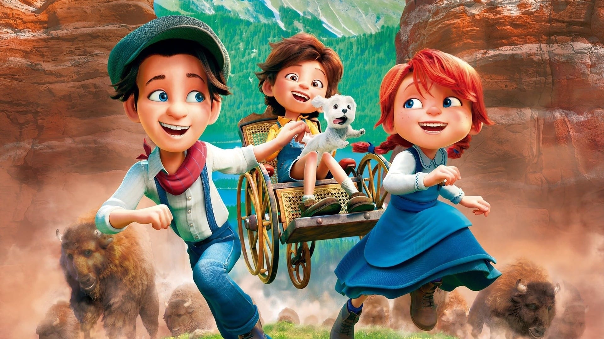 Backdrop for Buffalo Kids