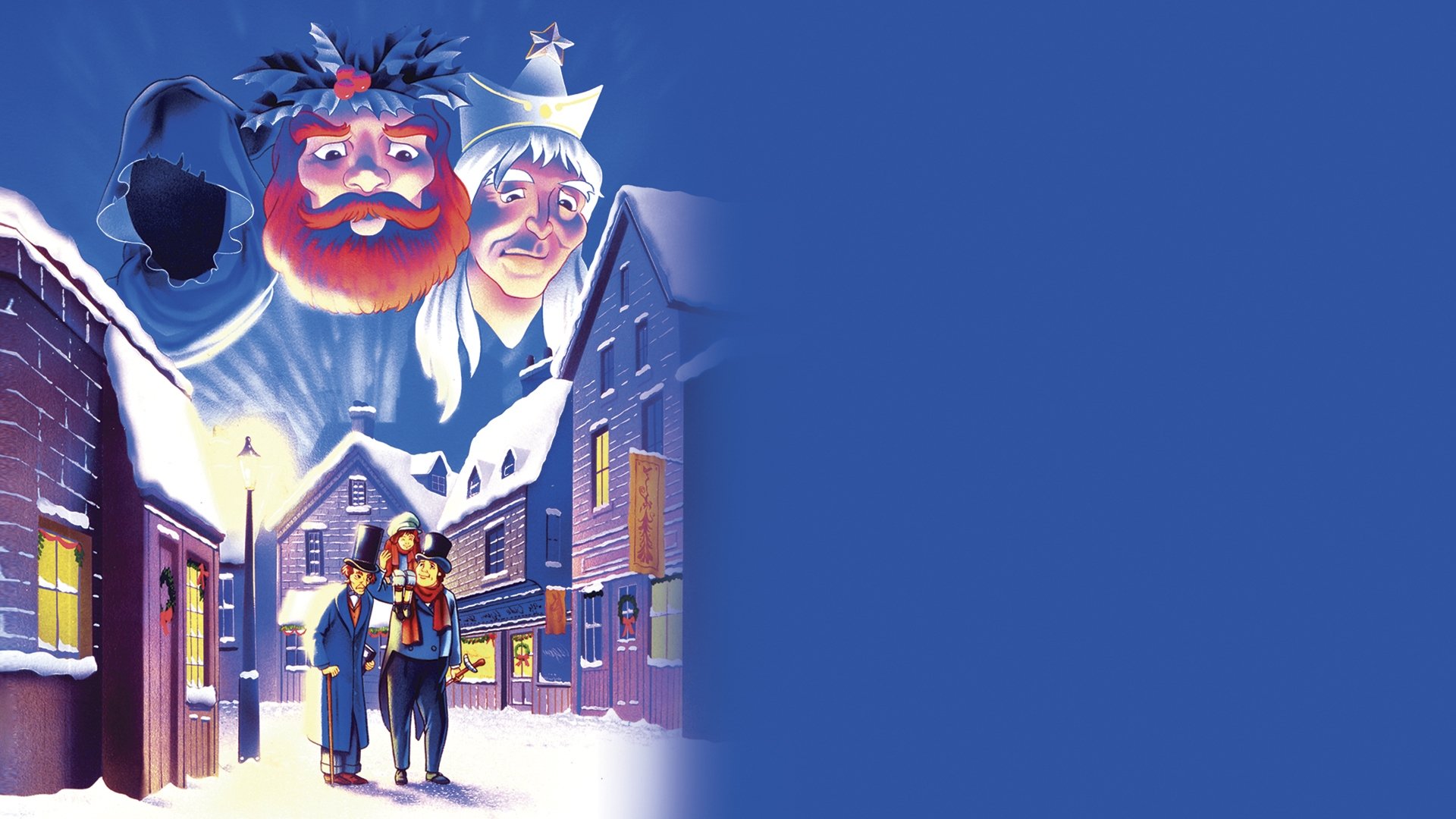 Backdrop for A Christmas Carol