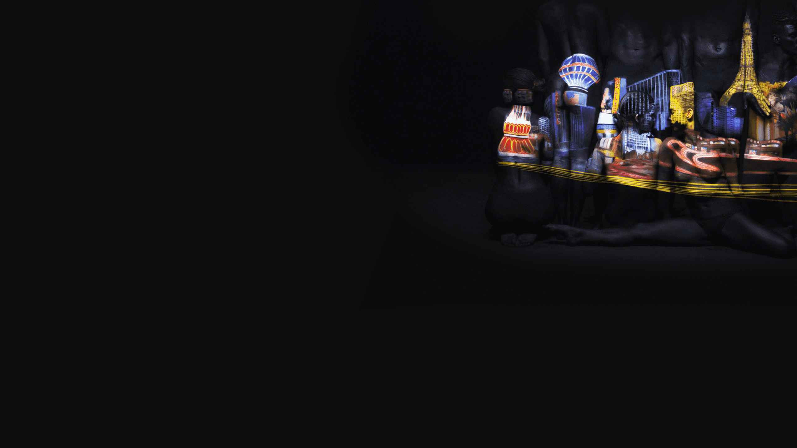 Backdrop for Naked Vegas