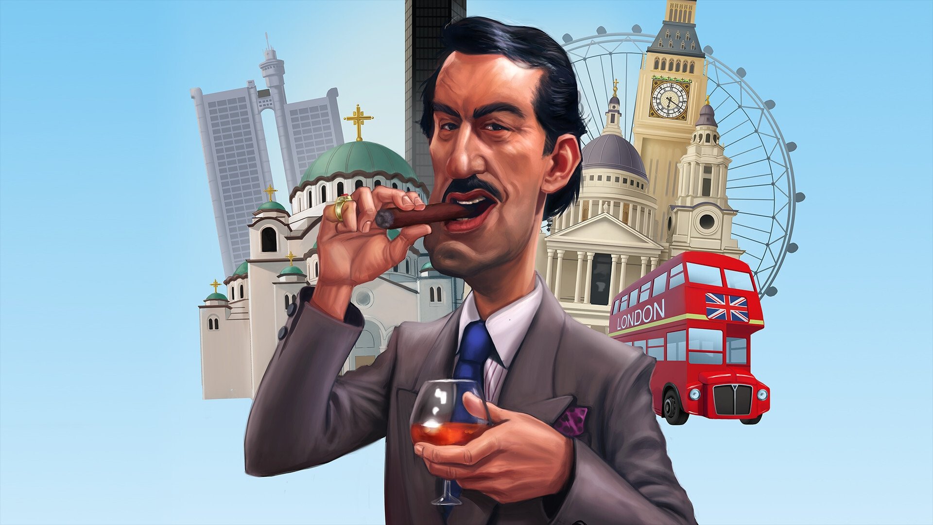 Backdrop for Boycie in Belgrade