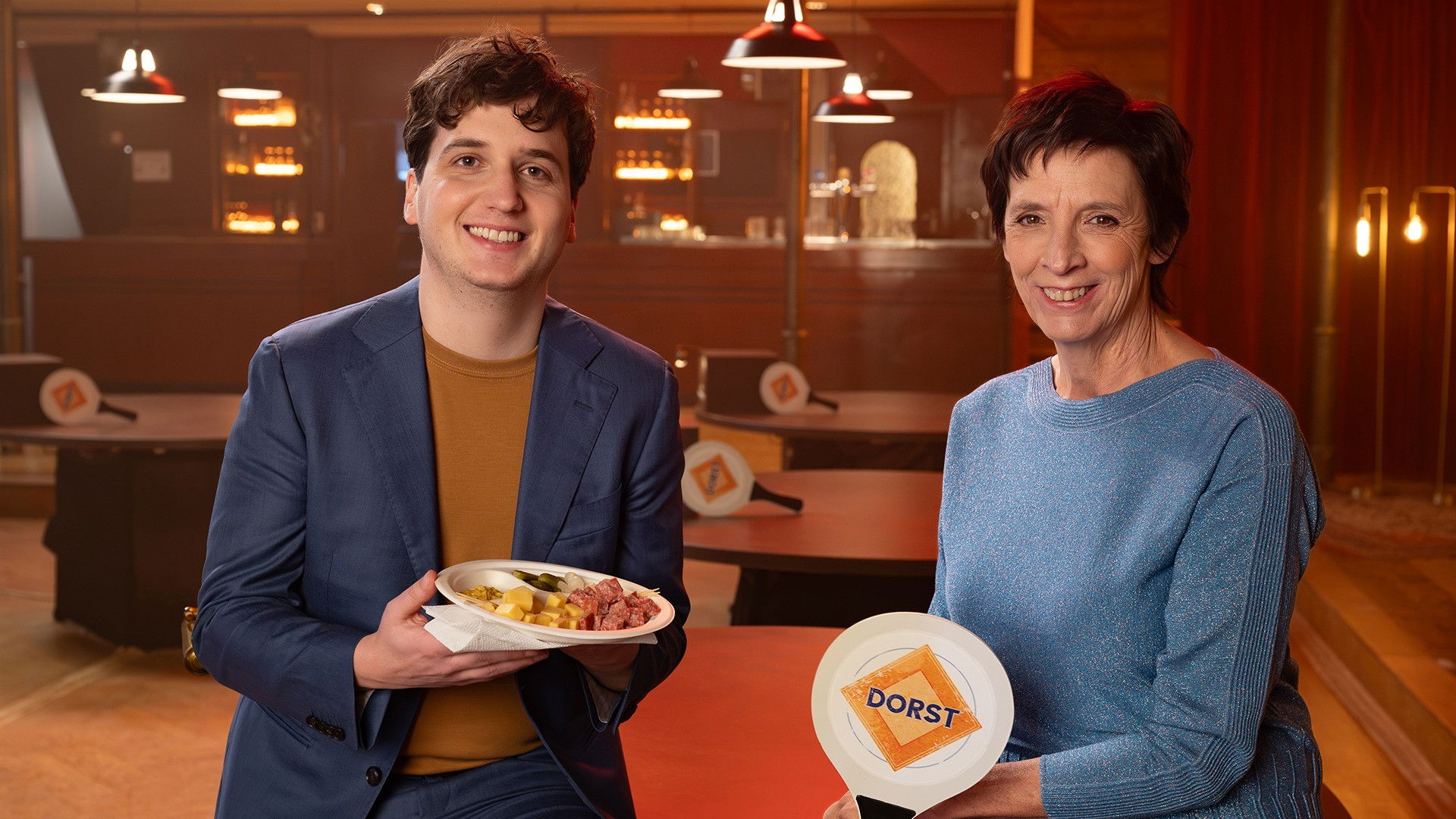 Backdrop for De Krokusquiz