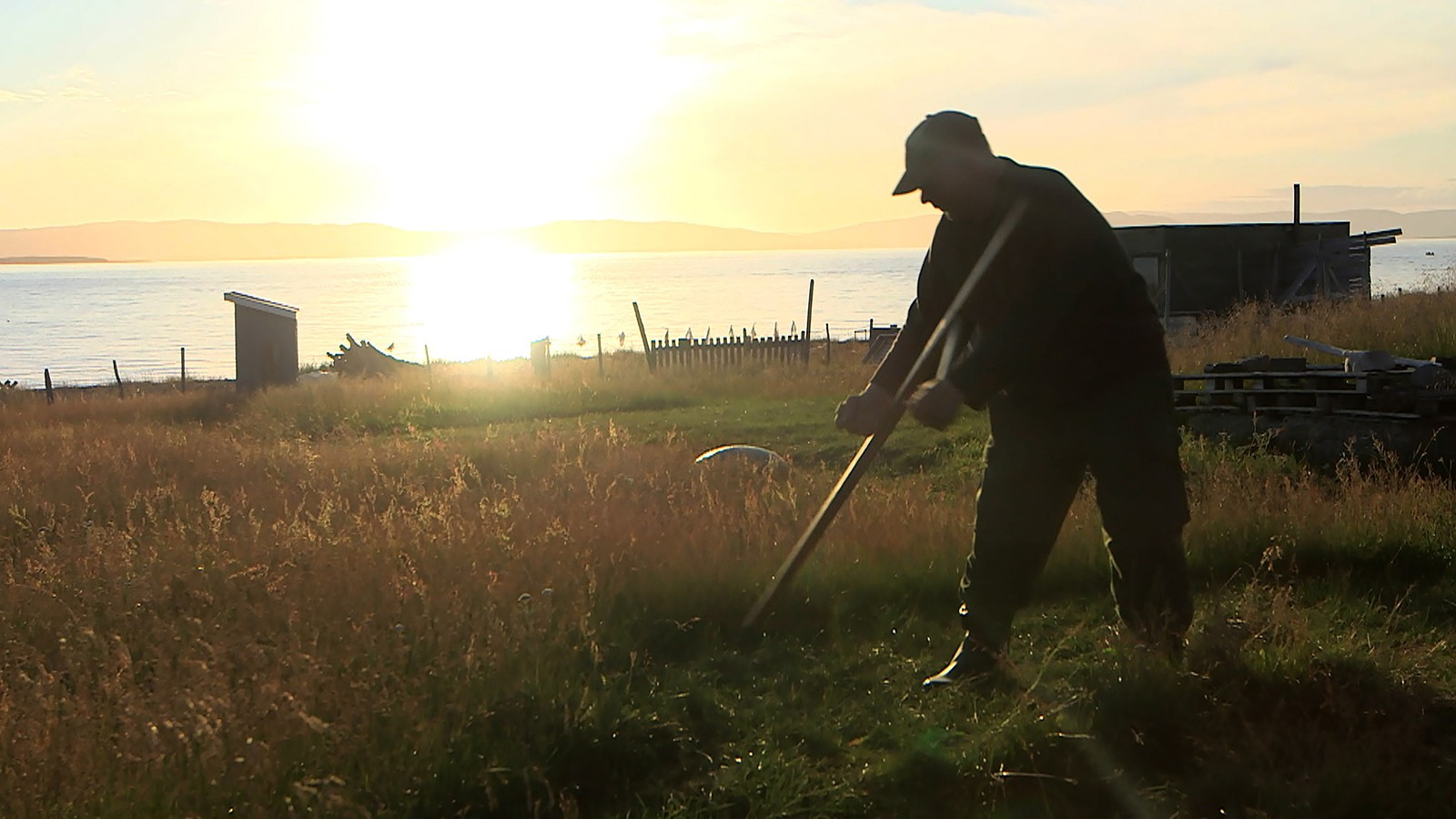 Backdrop for Blå dager og gylne netter