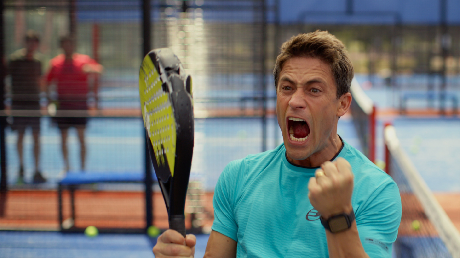 Backdrop for Holy Padel