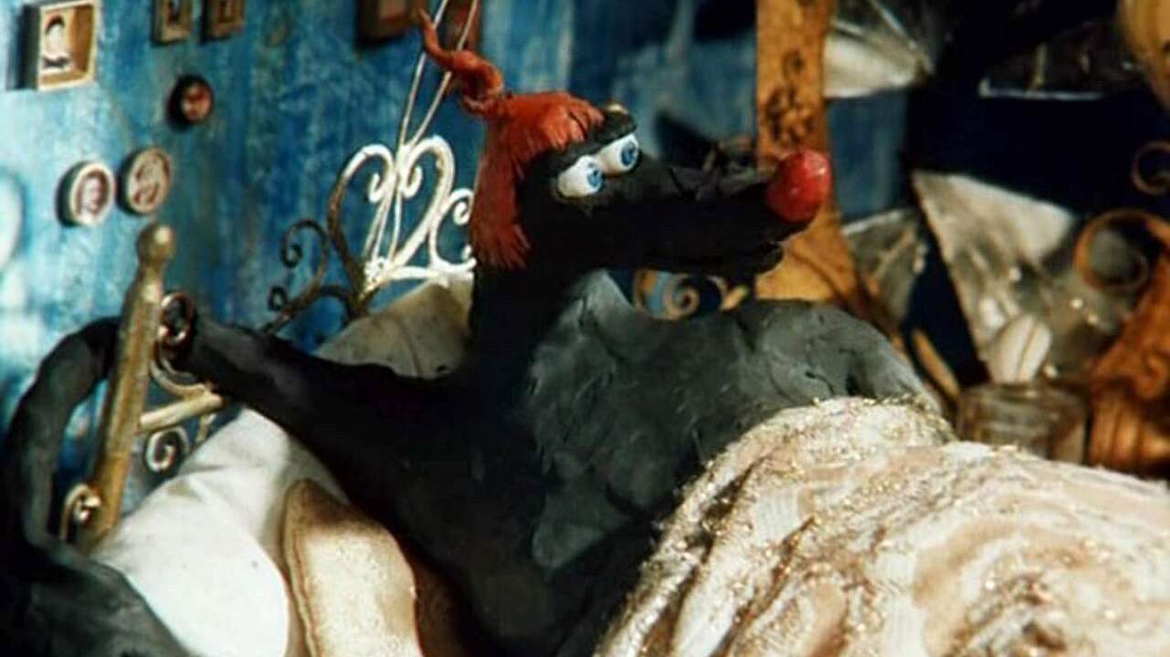 Backdrop for Grey Wolf and Little Red Riding Hood