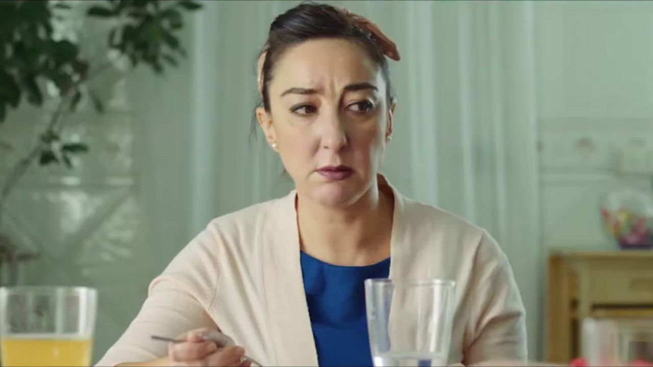 Backdrop for A Happy Woman