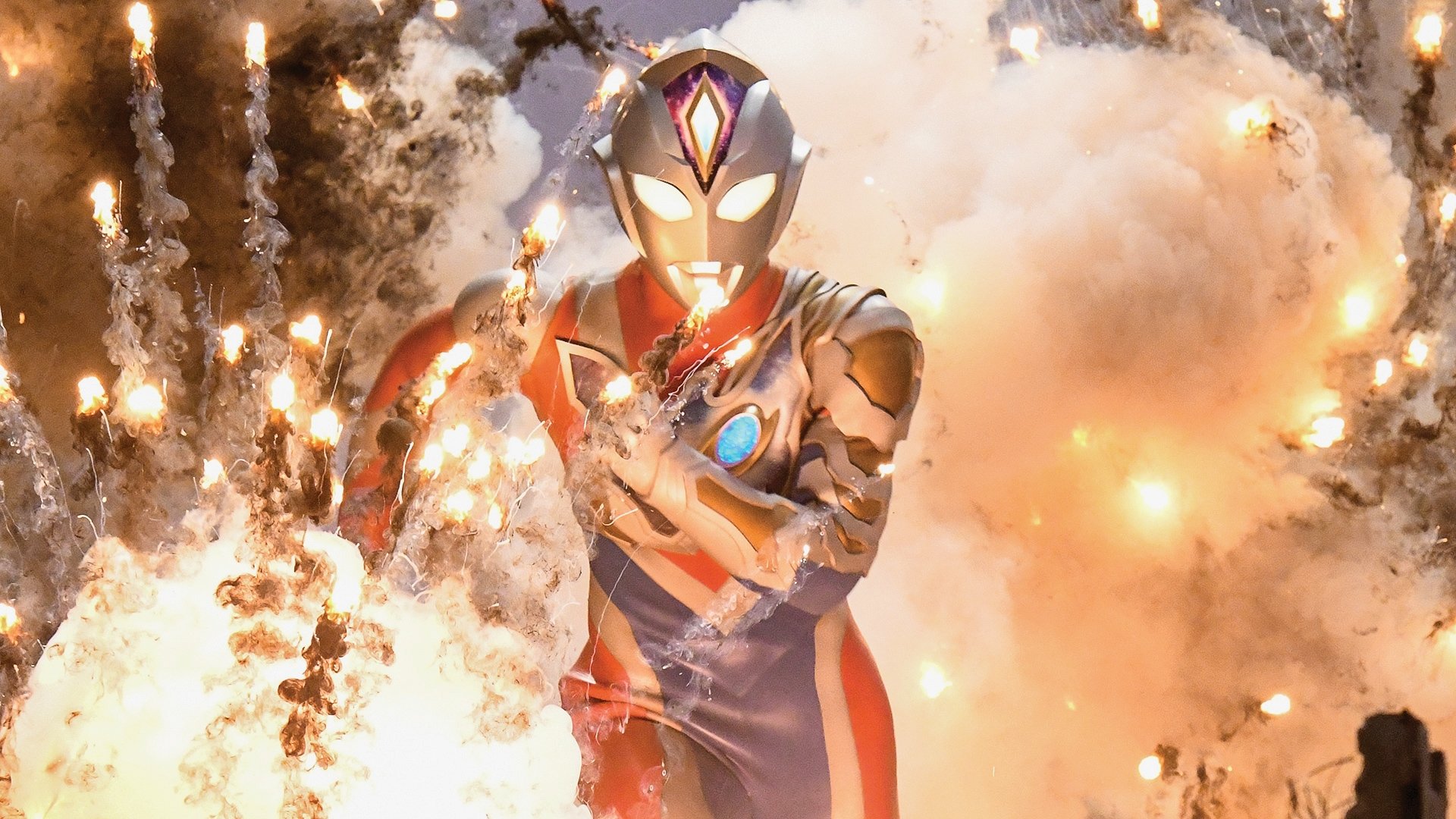 Backdrop for Ultraman Decker