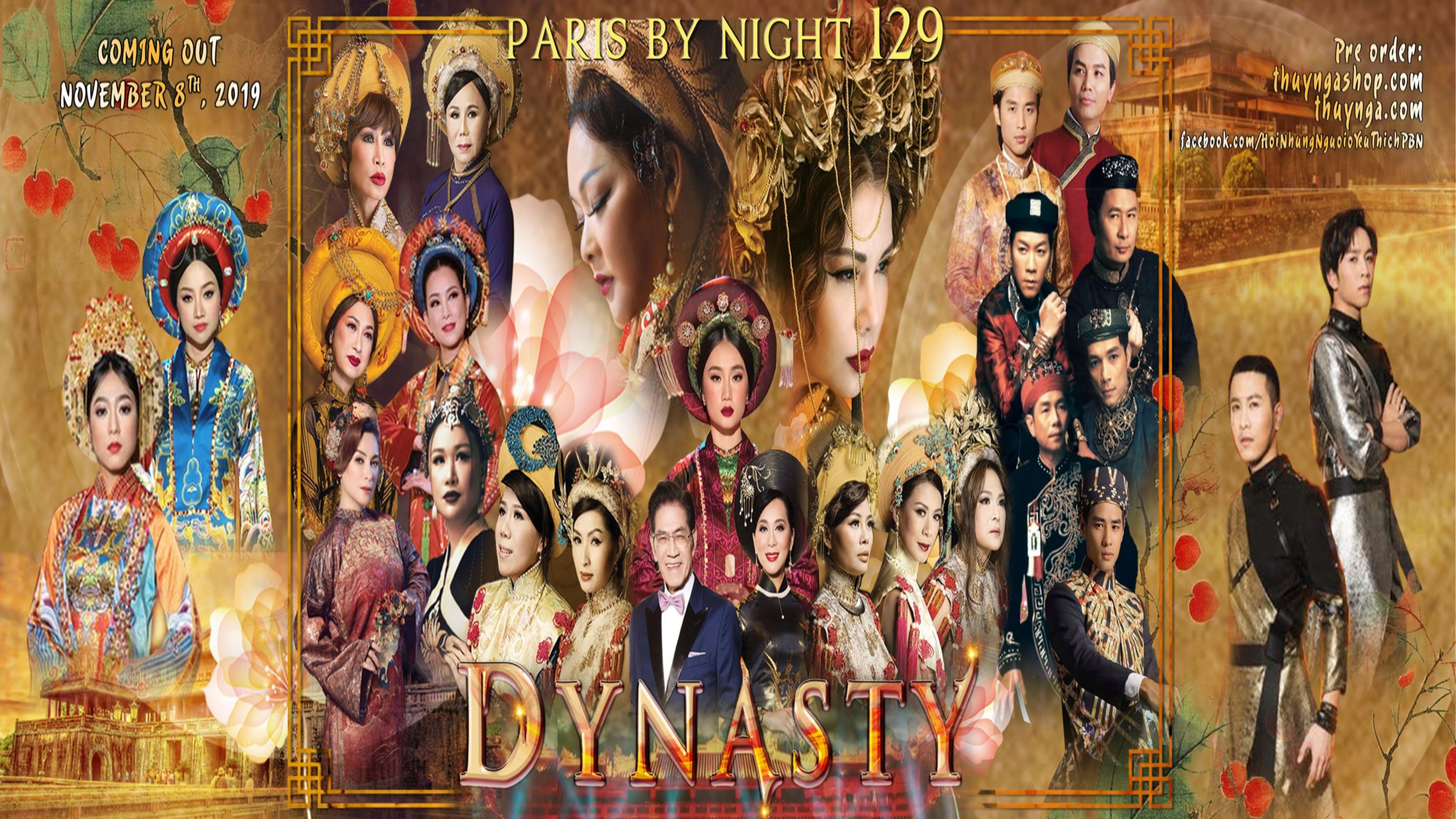 Backdrop for Paris By Night 129 - Dynasty