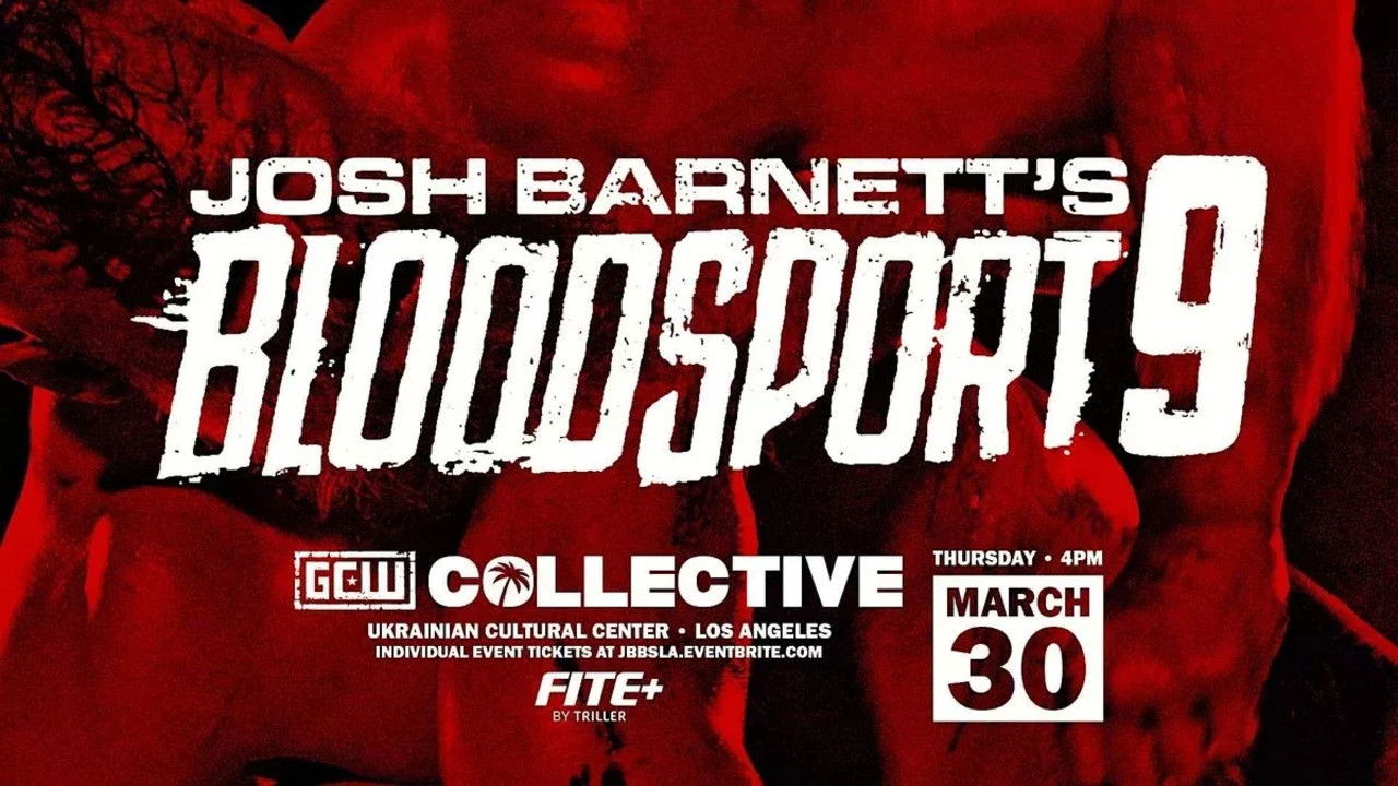 Backdrop for GCW Josh Barnett's Bloodsport 9