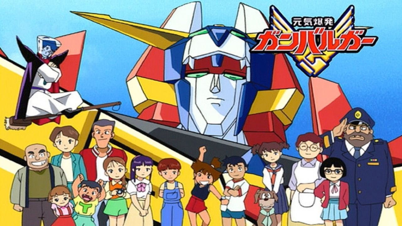 Backdrop for Energetic Explosion Ganbaruger