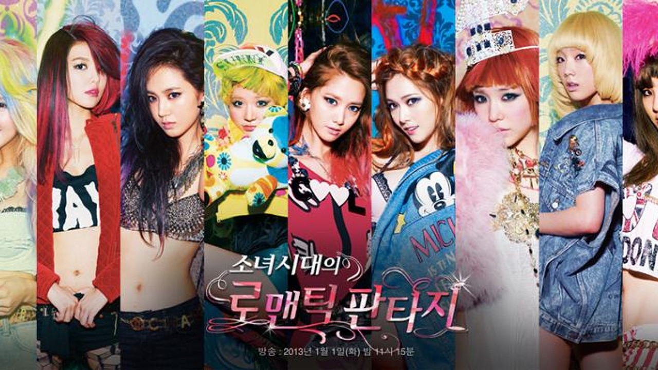 Backdrop for Girls' Generation's Romantic Fantasy