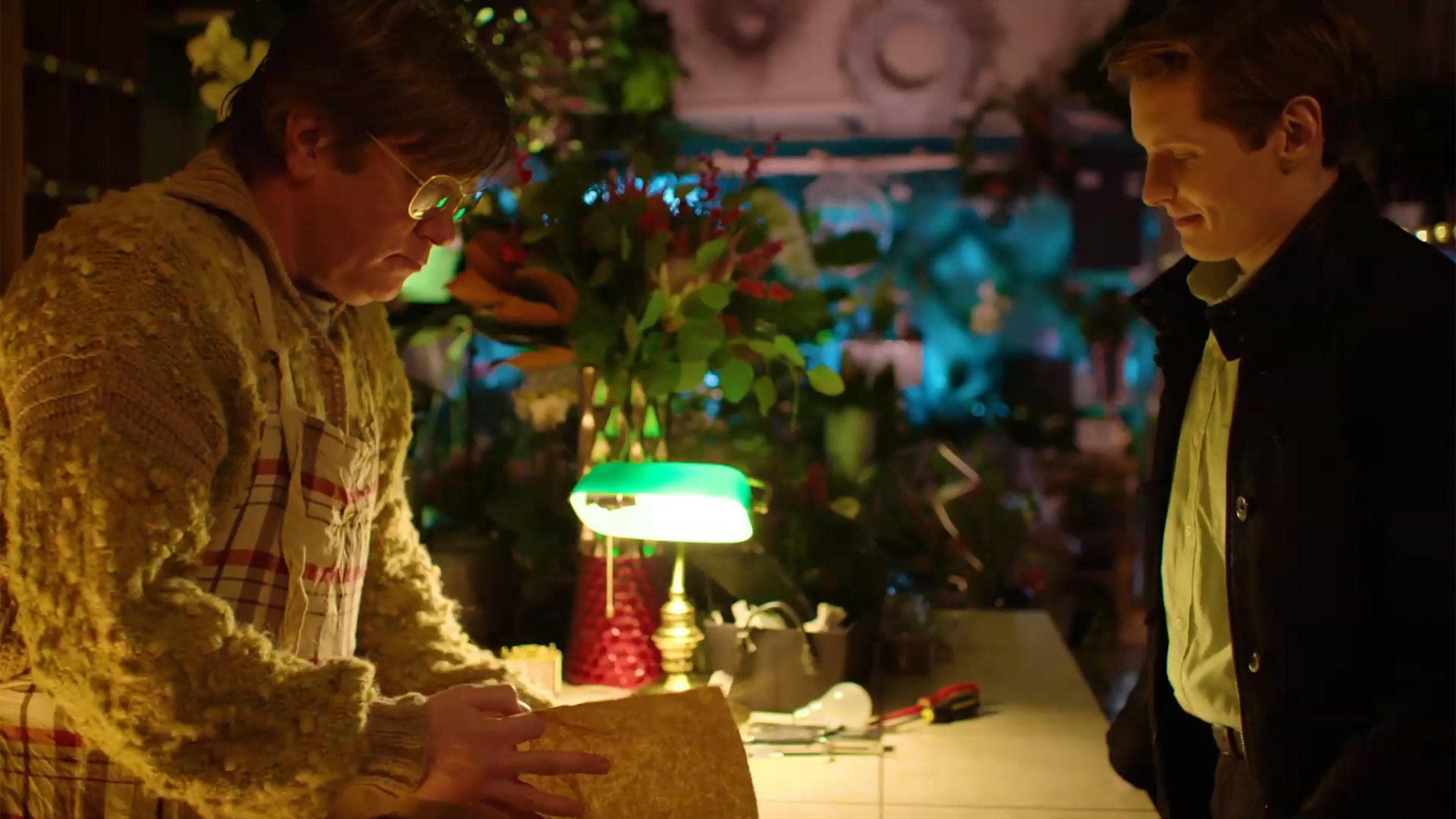 Backdrop for The Man Who Loved Flowers