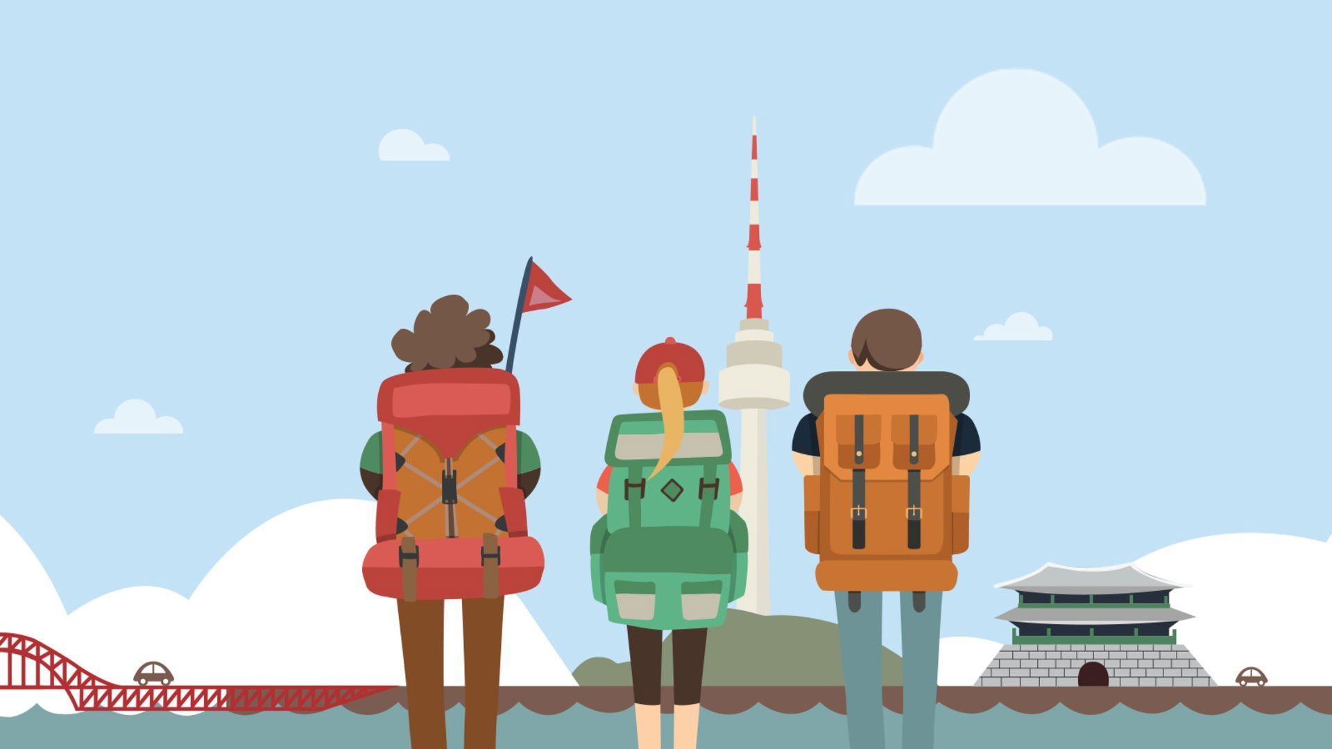 Backdrop for Yo! Welcome to Korea!