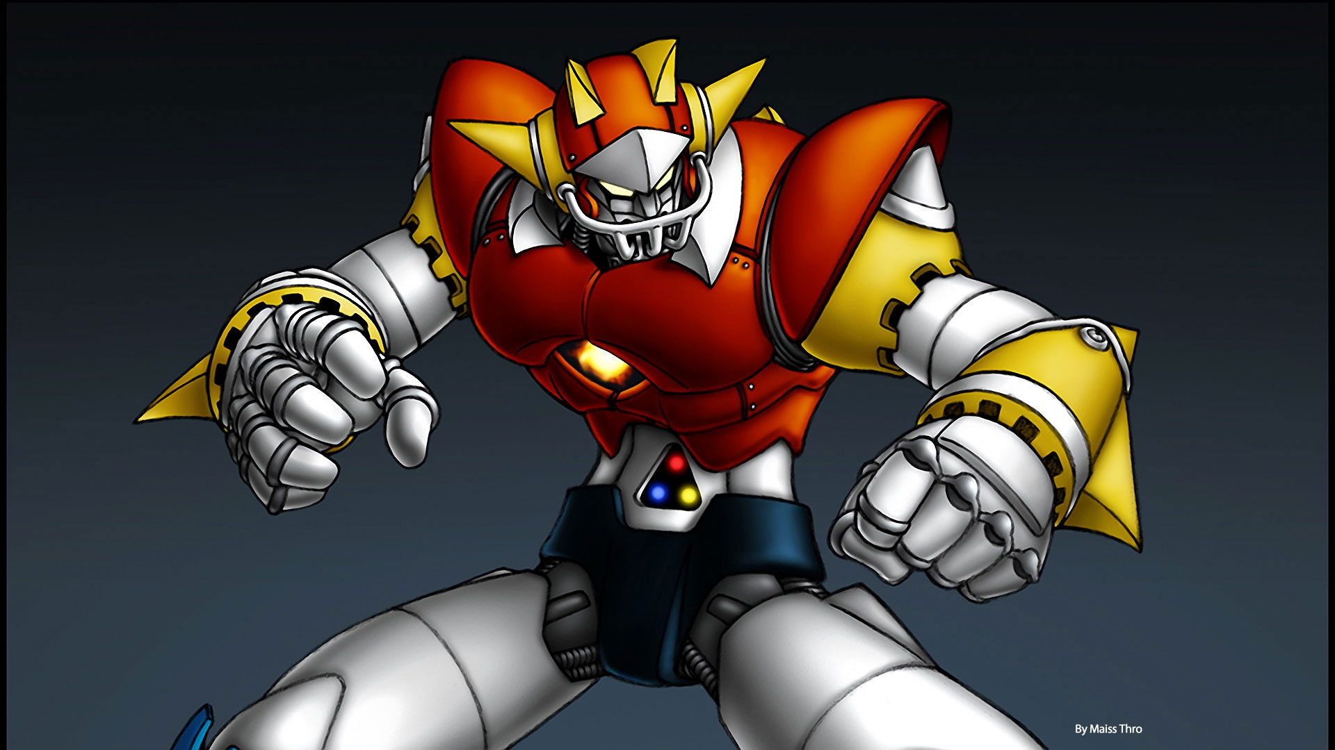 Backdrop for UFO Senshi Dai Apolon