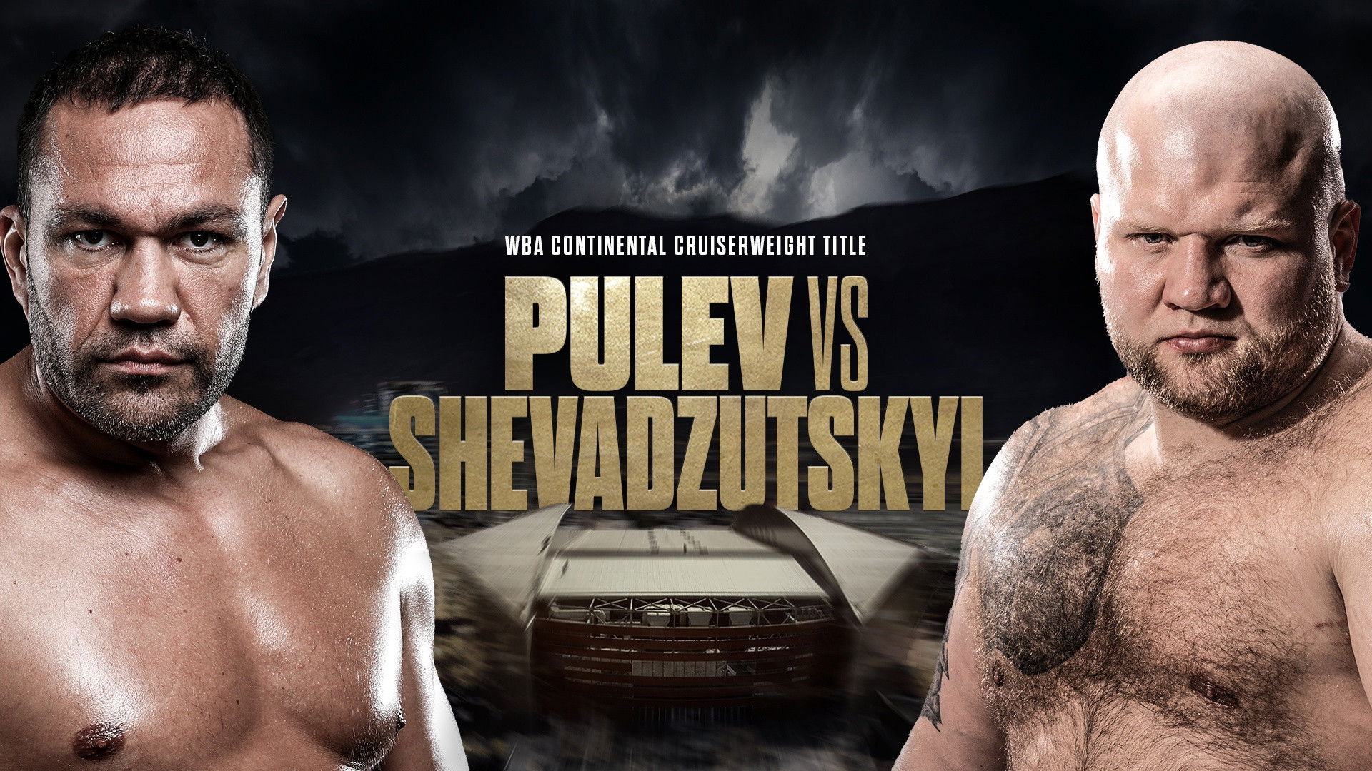 Backdrop for Kubrat Pulev vs. Ihor Shevadzutskyi