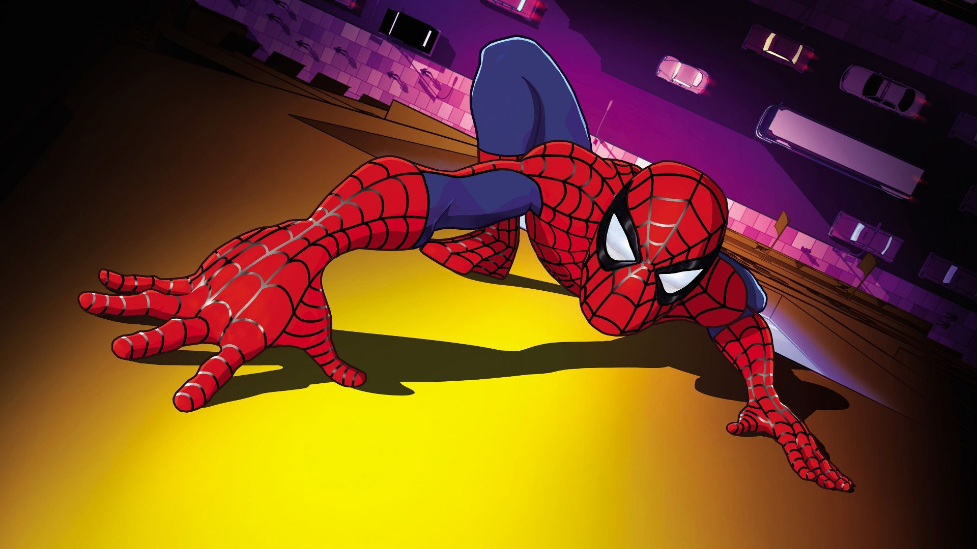 Backdrop for Spider-Man: The New Animated Series